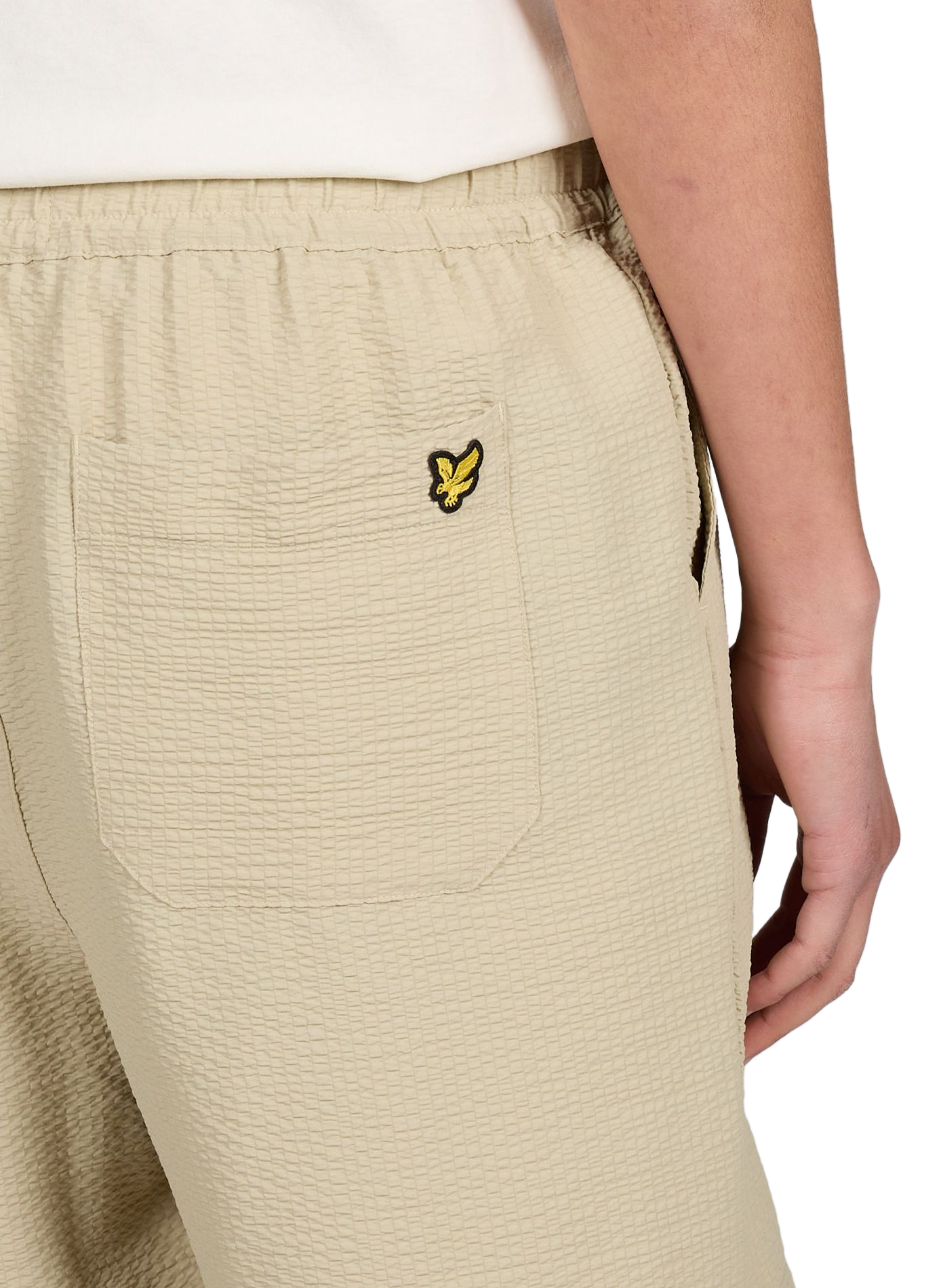 Short texturé LYLE & SCOTT Beige