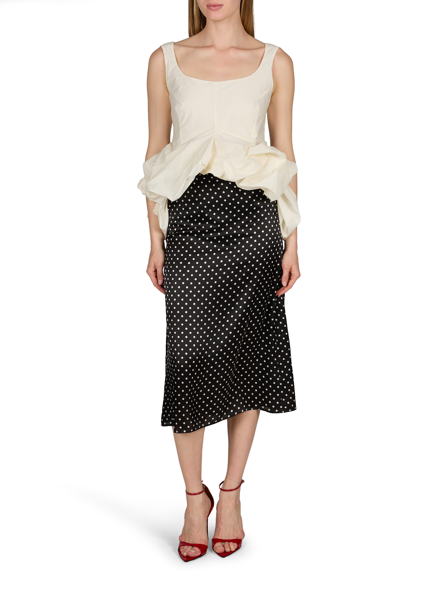 Patent leather sandals with heel INTRIIGO STRAP 105 GIUSEPPE ZANOTTI Red