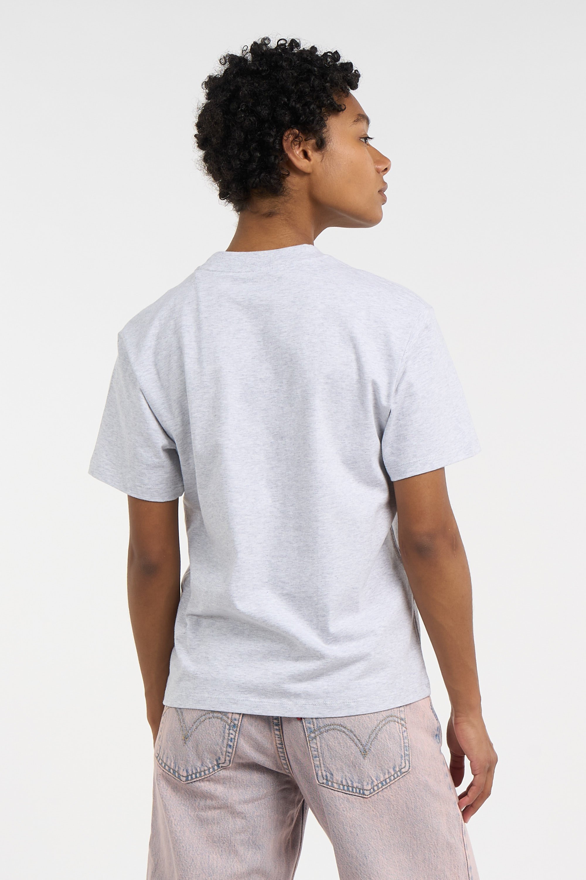 T-shirt w' s/s pocket heart t-shirt CARHARTT WIP Gris