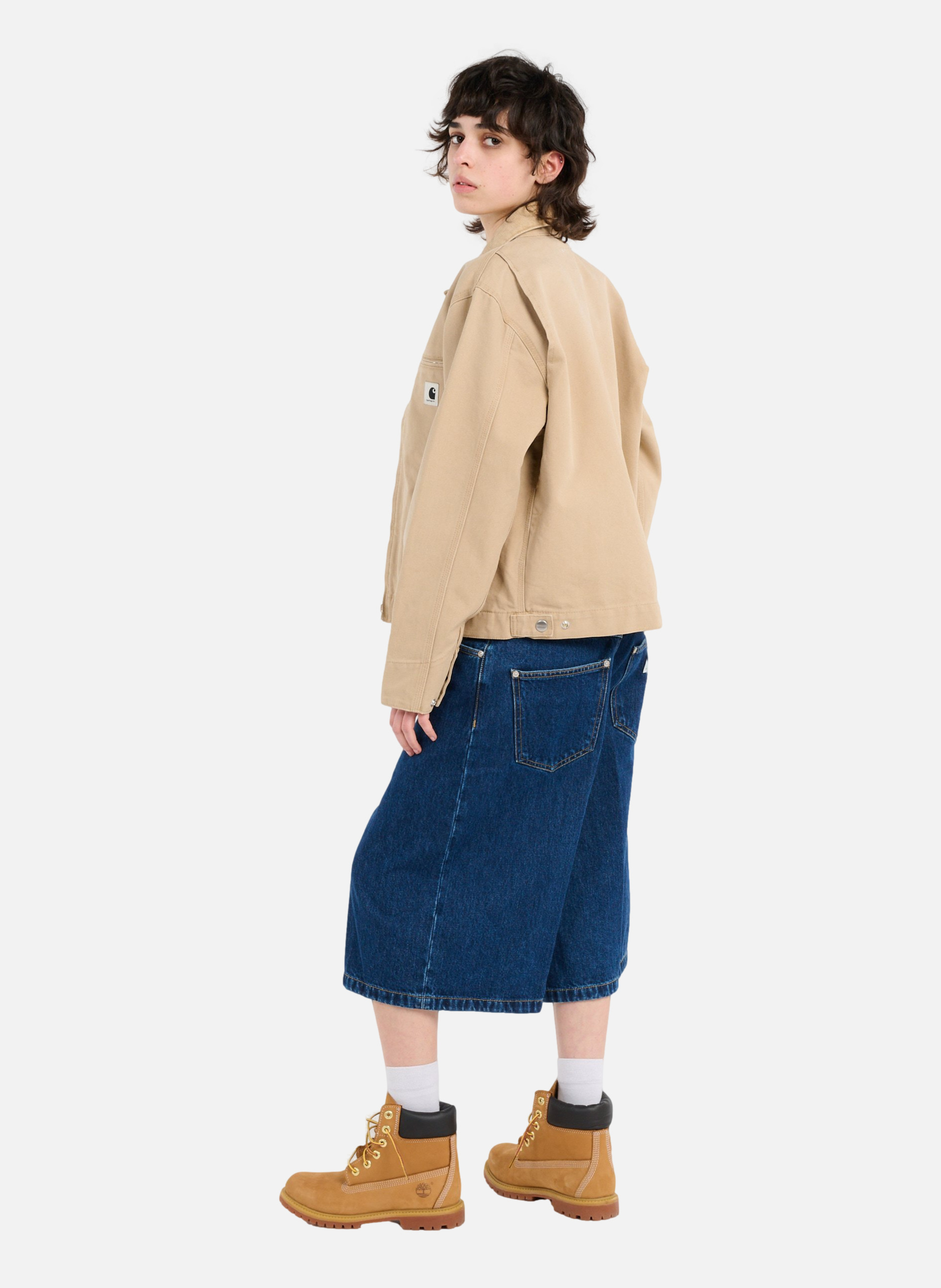 Veste w' og detroit jacket CARHARTT WIP Marron