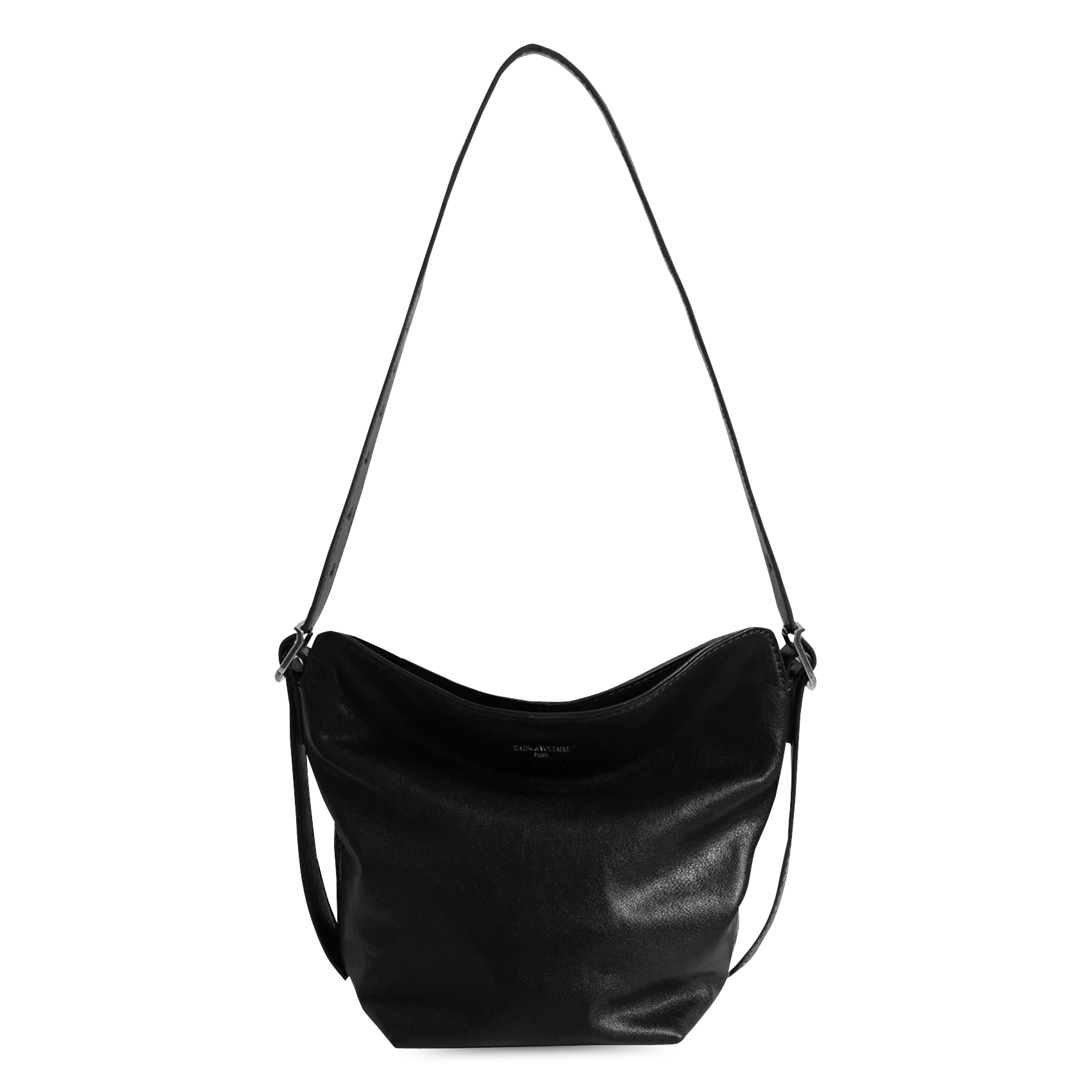 Sac bandoulière en cuir baby jane ZADIG&VOLTAIRE Noir