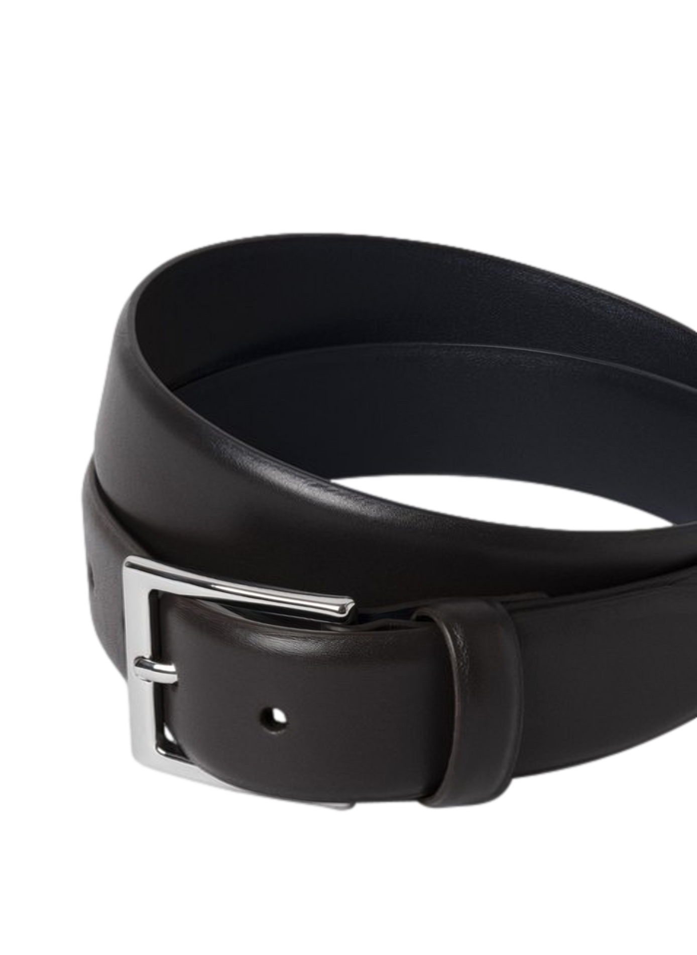 Leather belt  HACKETT Brown