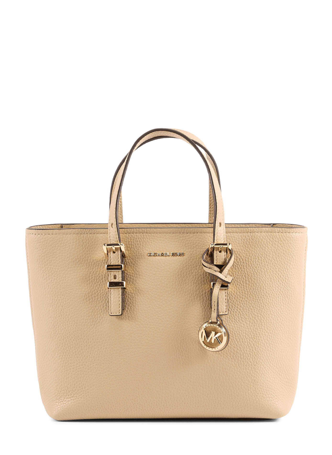 Galleria leather tote bag MICHAEL KORS Beige