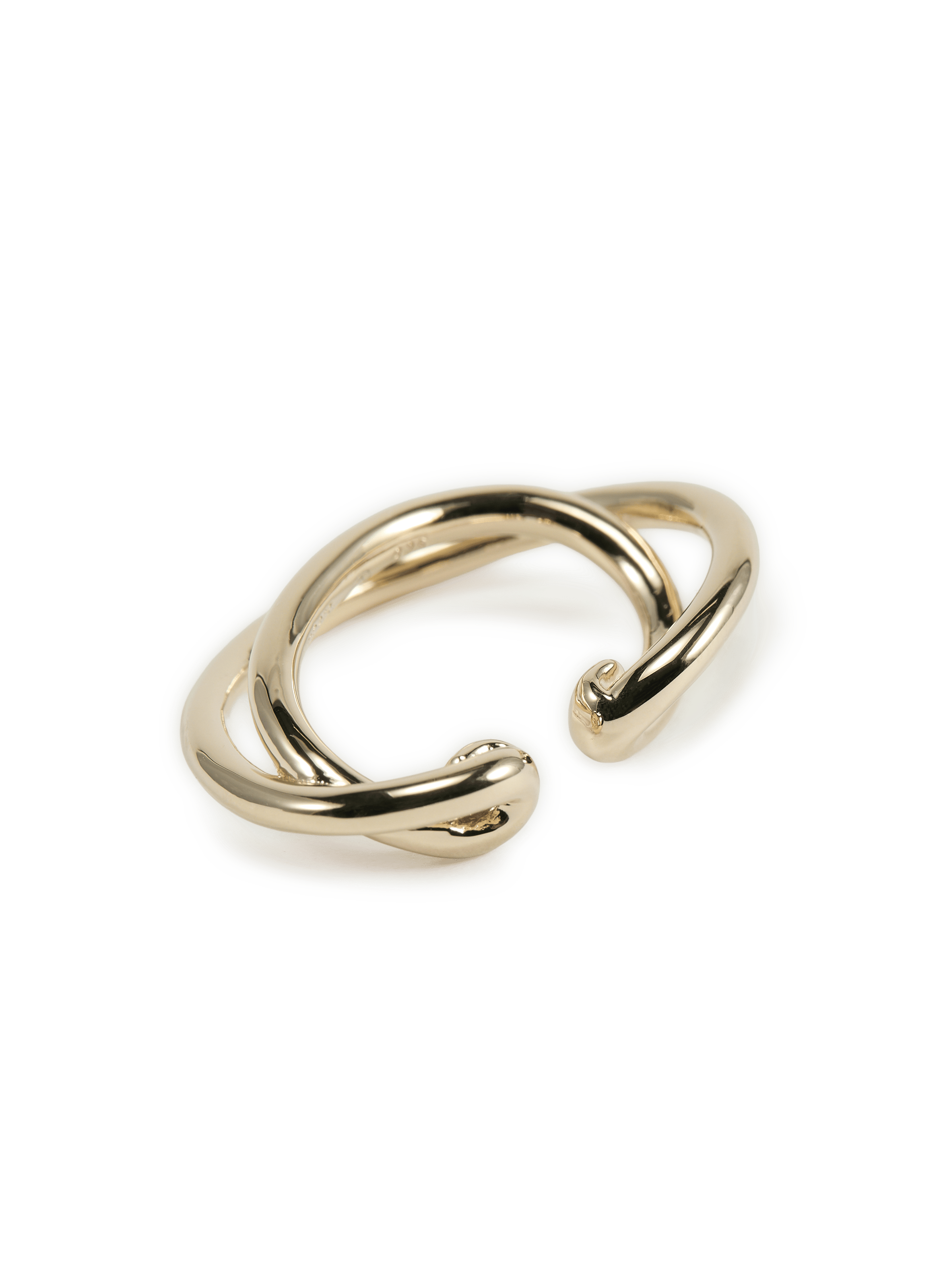 Ear cuff rings OTIUMBERG Golden