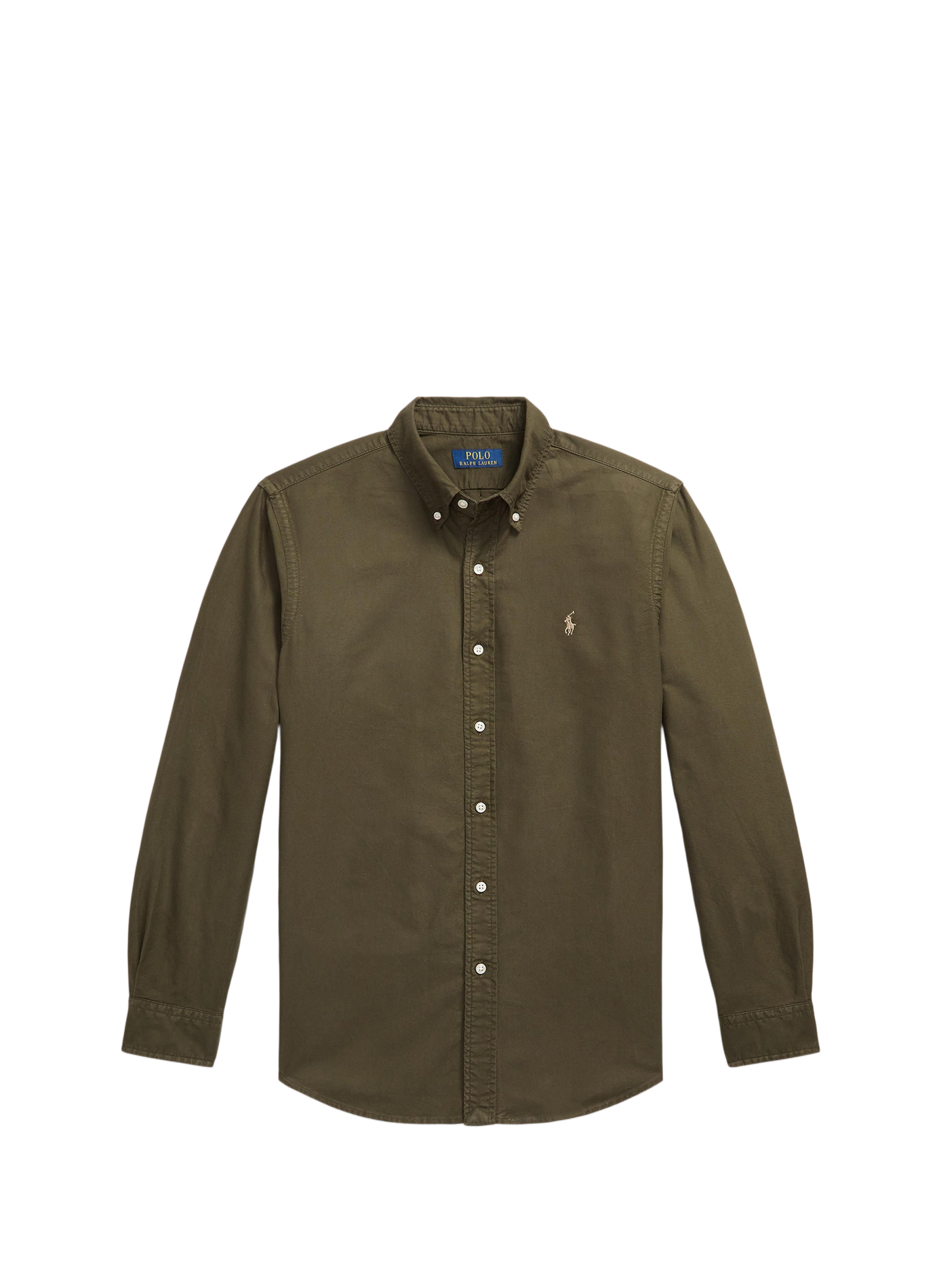 Chemise à manches longues en coton  POLO RALPH LAUREN Vert