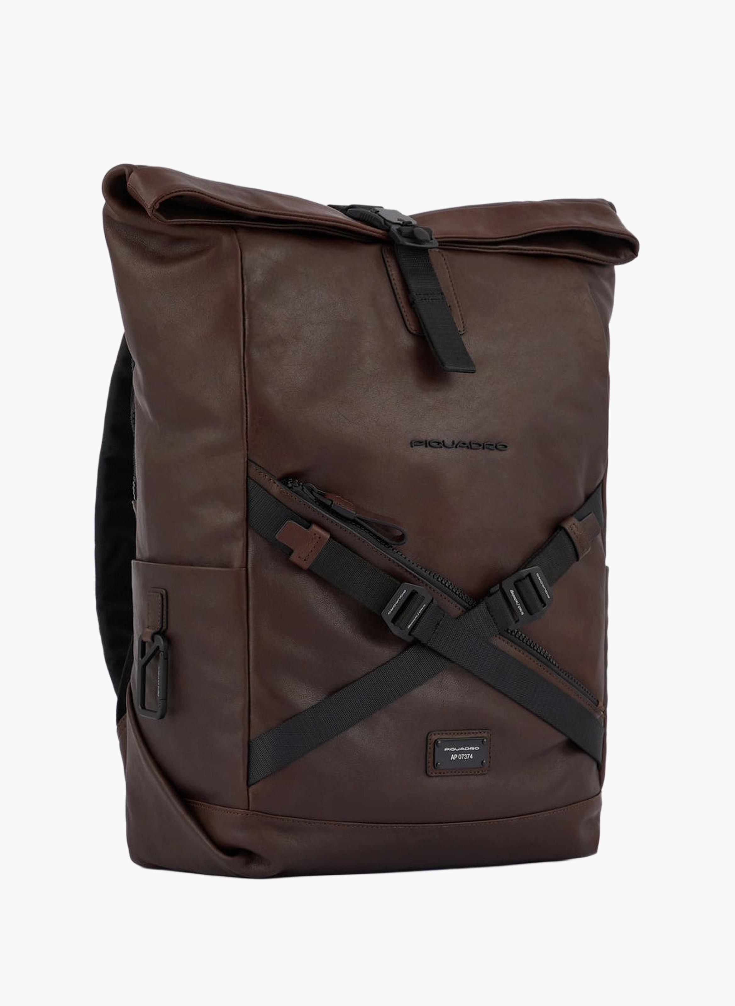 Rugzak met oprolbare bovenkant voor 15,6" laptop PIQUADRO Geel