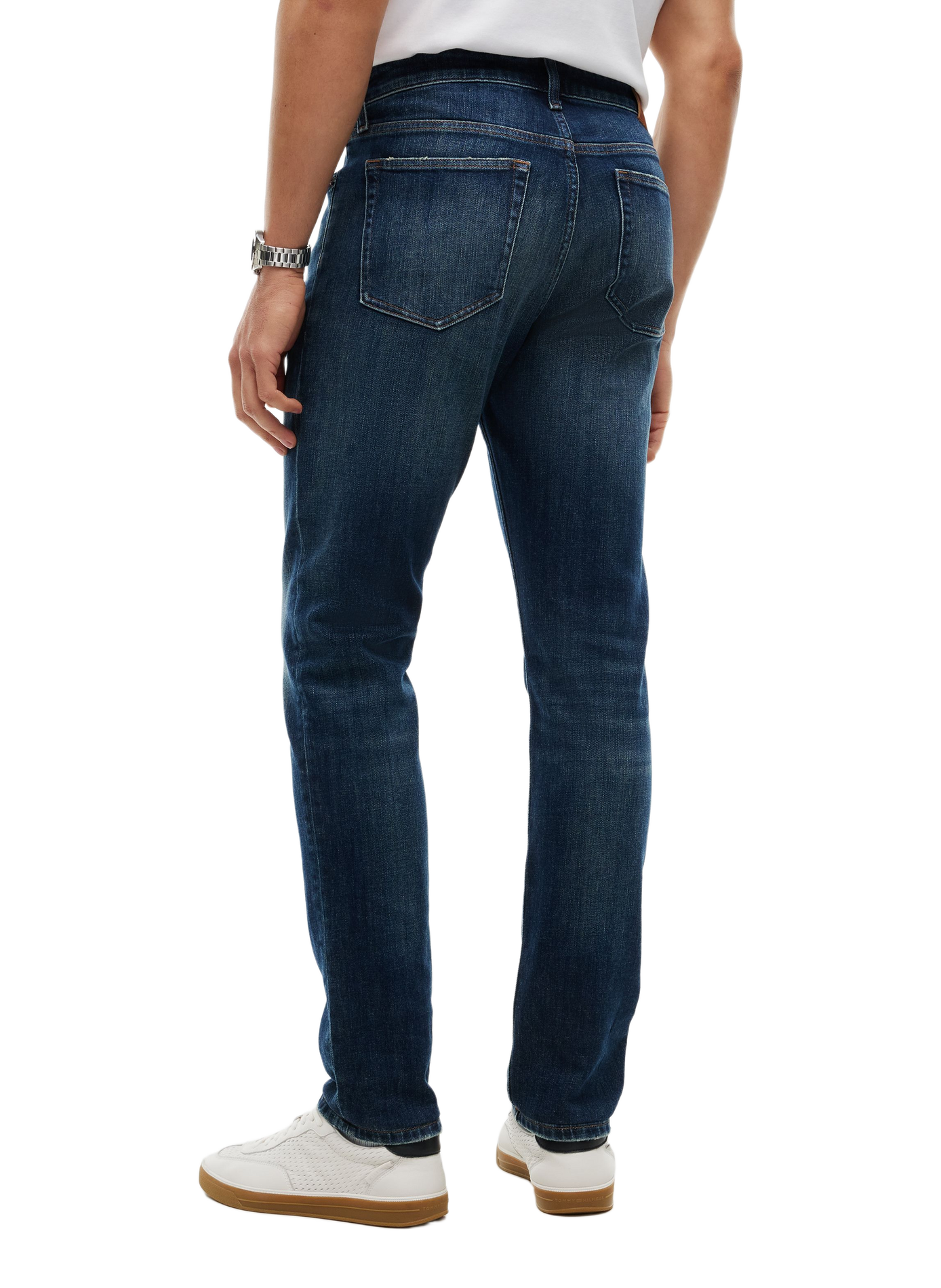 Jean droit uni TOMMY HILFIGER Blue