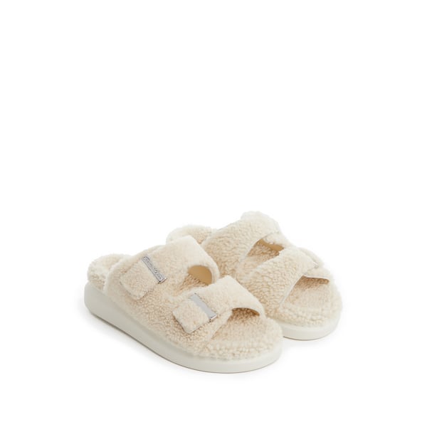 Claquettes hybrides en mouton