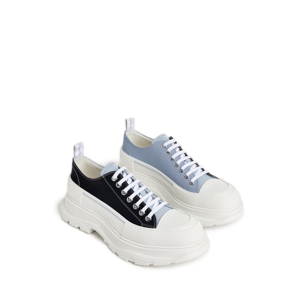 Chaussures à lacets Tread Slick bicolore en cuir