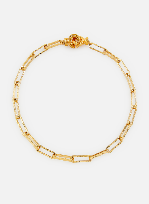 ALIGHIERI golden molten link necklace 
