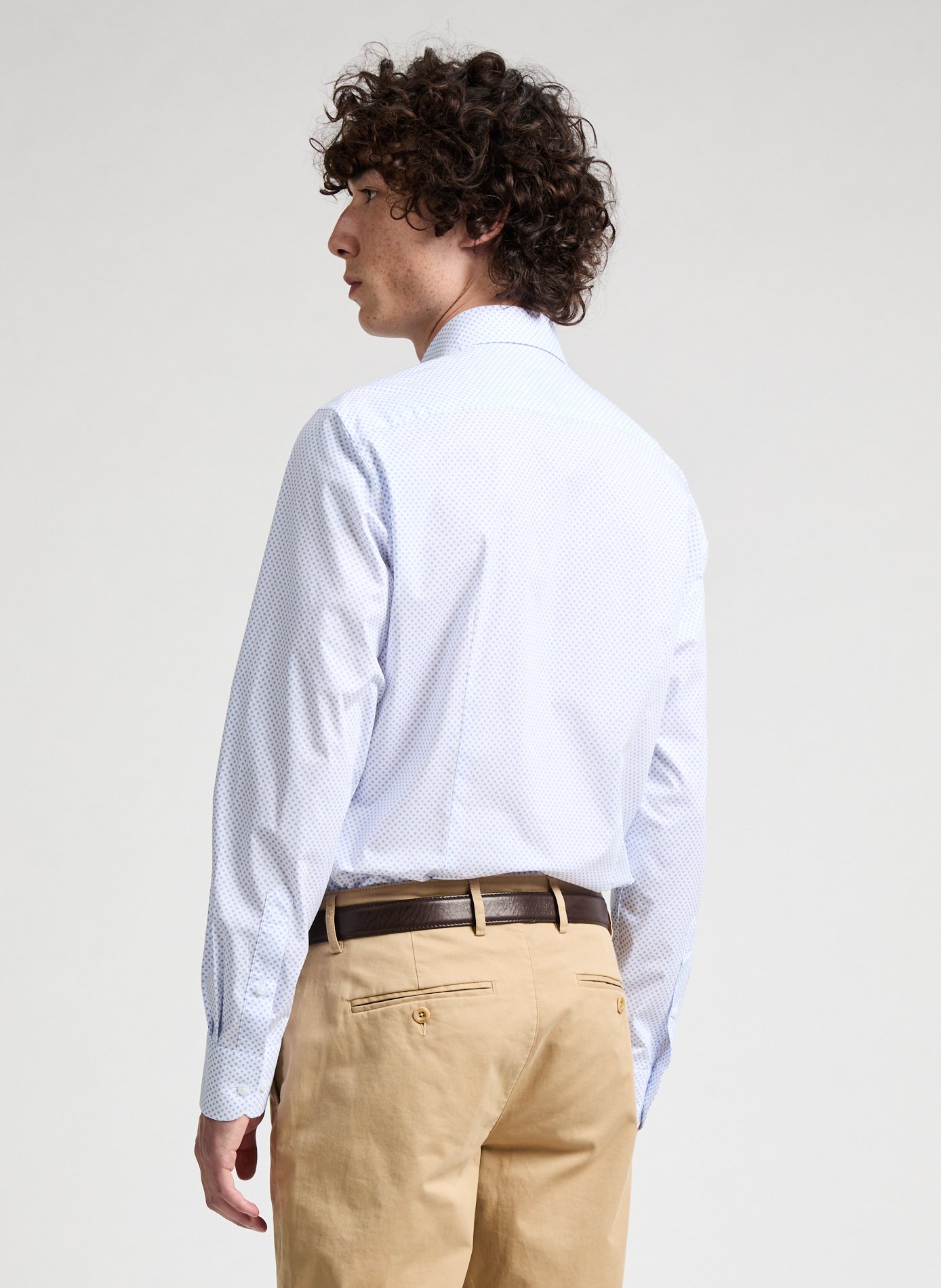 Patterned shirt TOMMY HILFIGER White