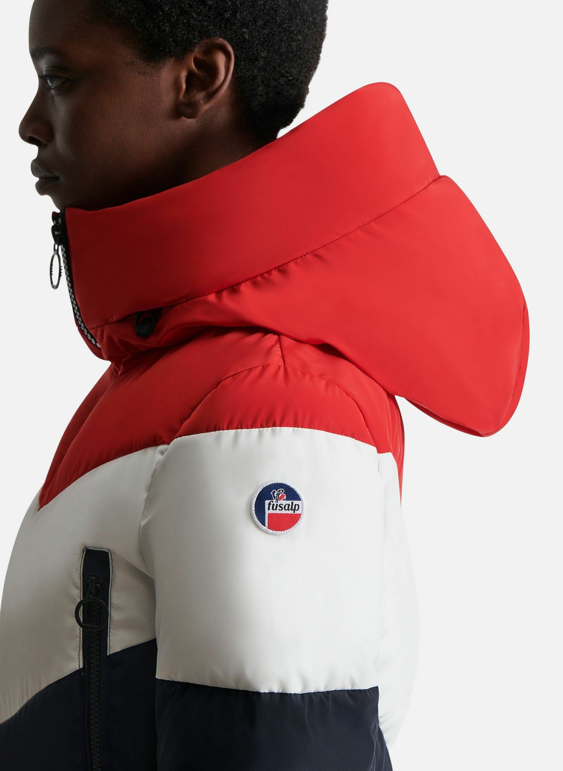 Combinaison de ski kira col montant coupe regular FUSALP Bleu