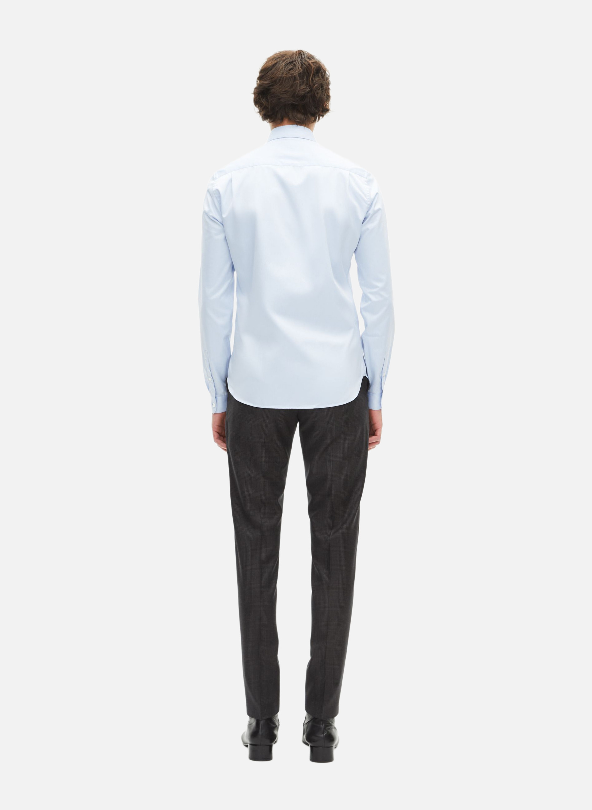 Chemise en coton col classique THE KOOPLES Bleu