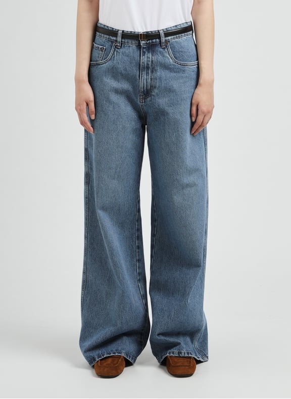 Flared jeans Blue by MIU MIU MIU MIU Flared jeans Blue