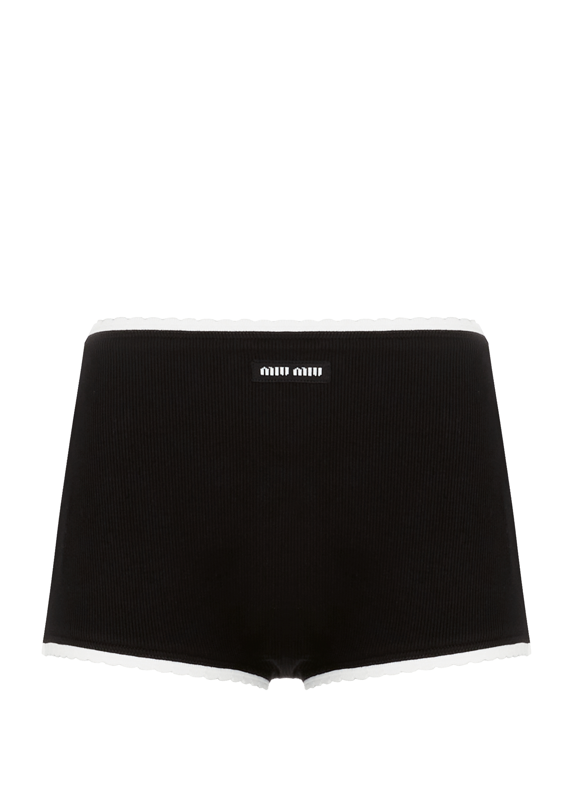MIU MIU Wool shorts Black