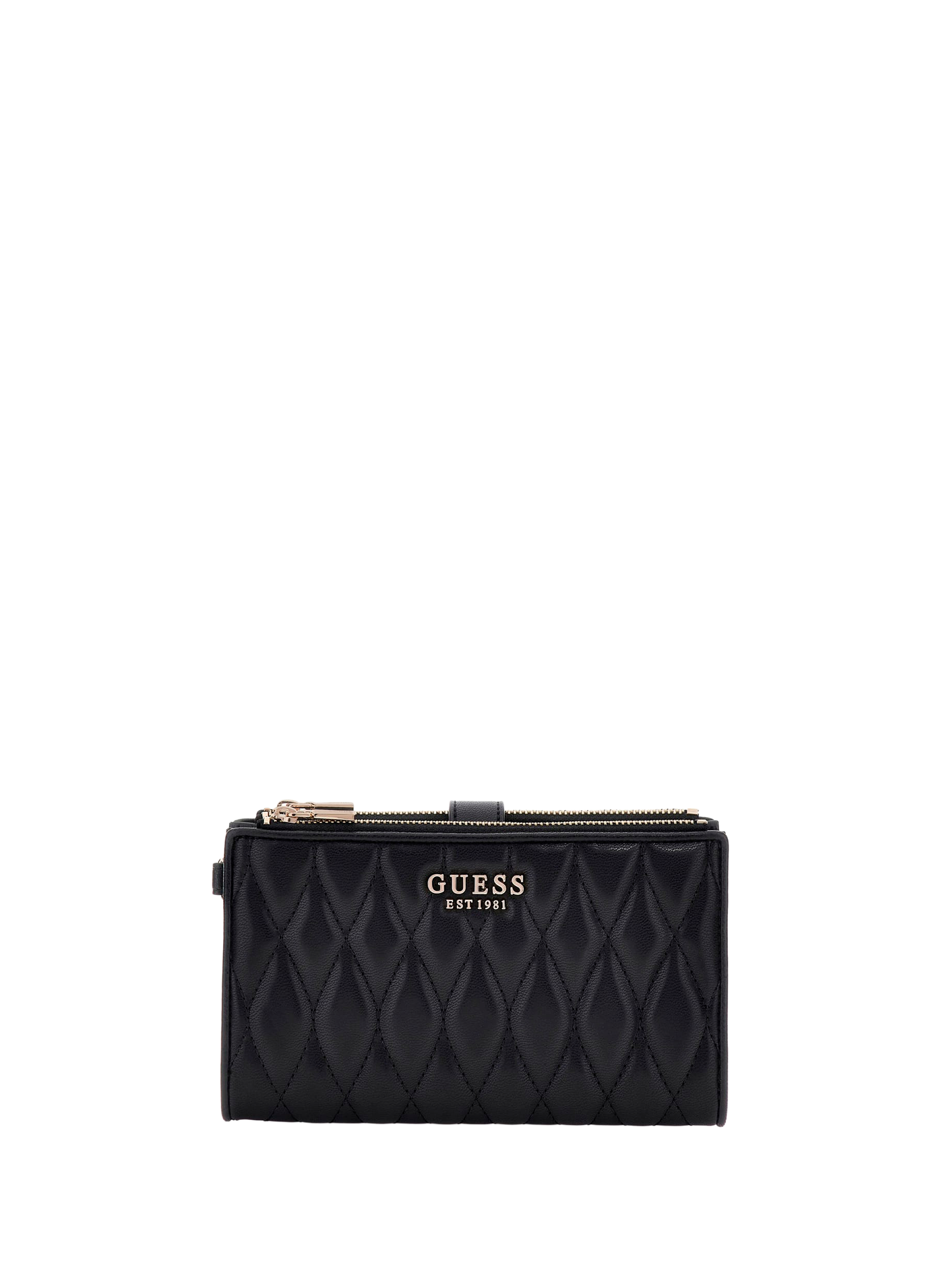 Quilted coin purse GUESS Black