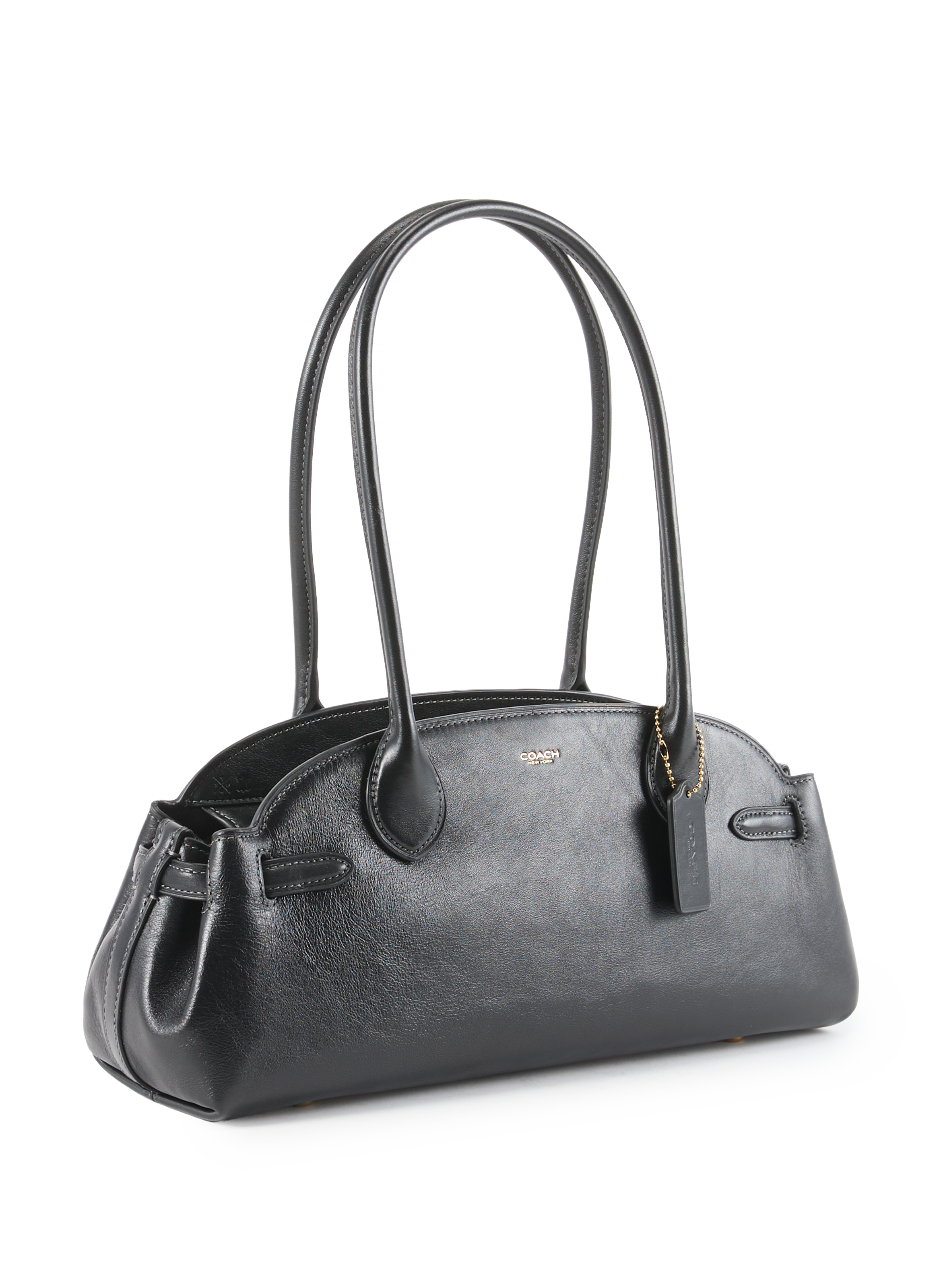 Sac à main en cuir COACH Noir