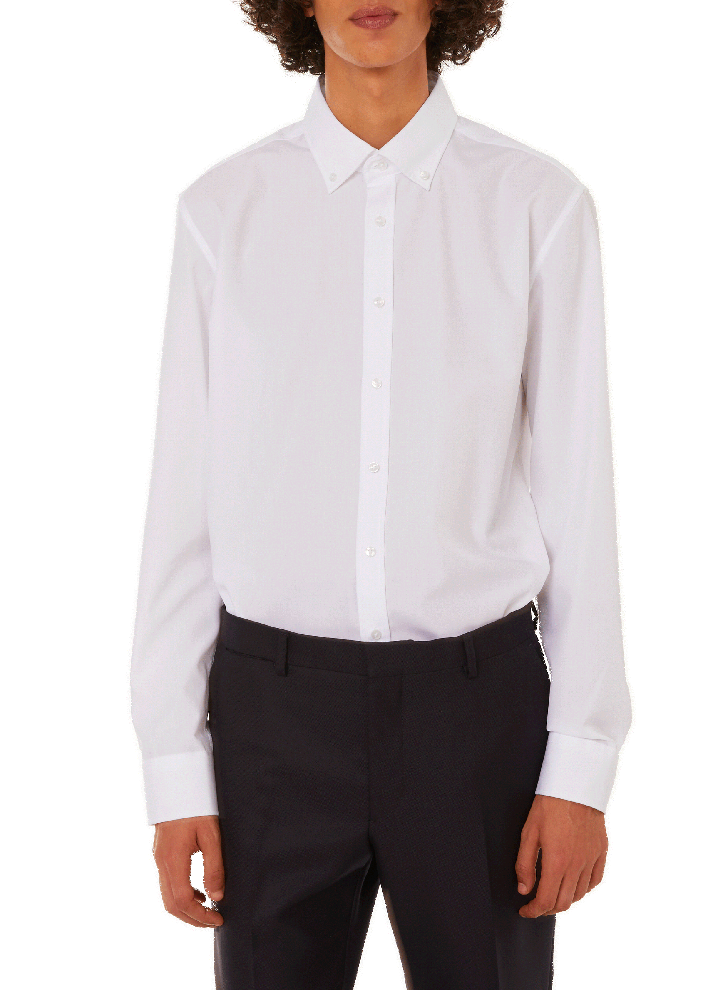 SEIDENSTICKER Chemise slim en coton Blanc