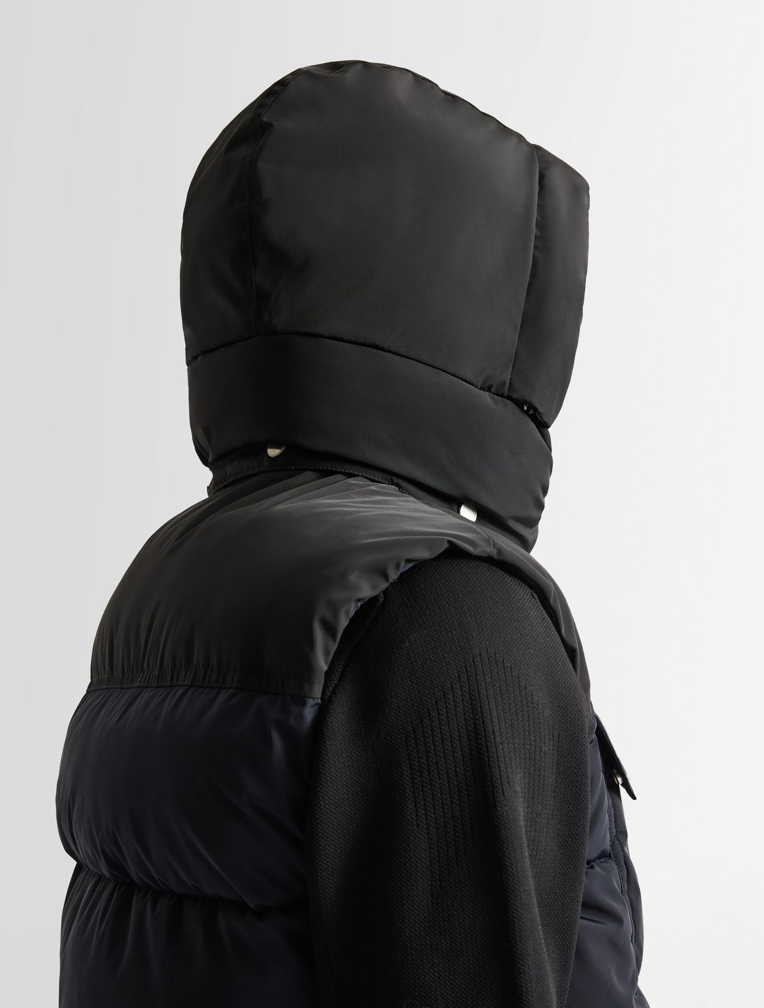 Veste sans manches yonox col capuche coupe regular FUSALP Bleu