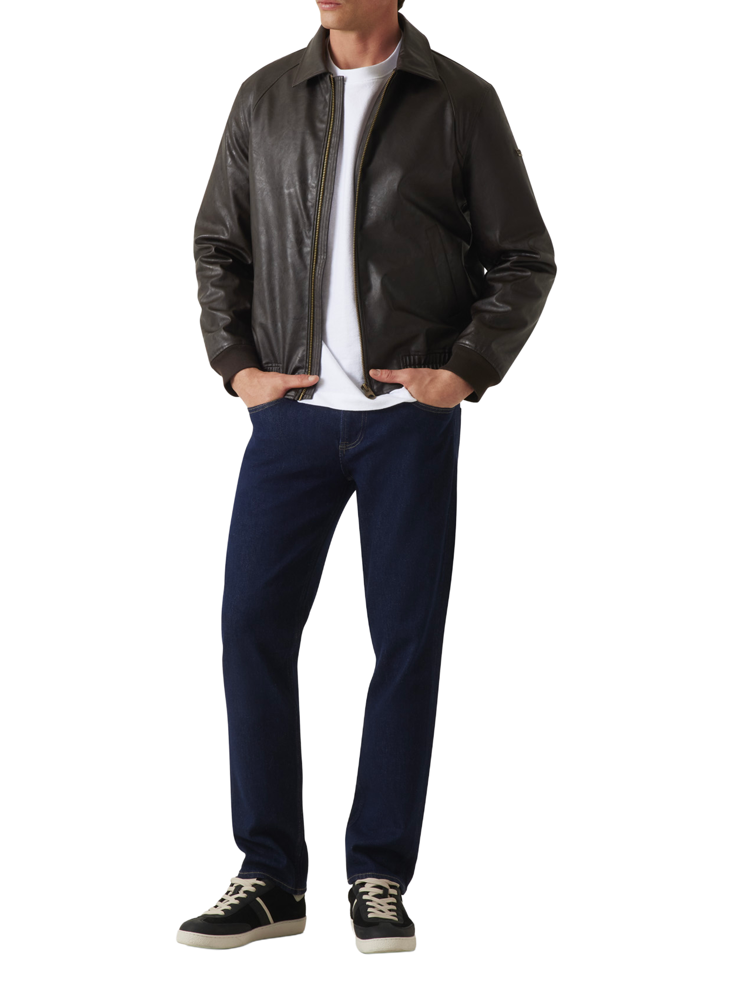 Jean coupe droite GUESS Bleu