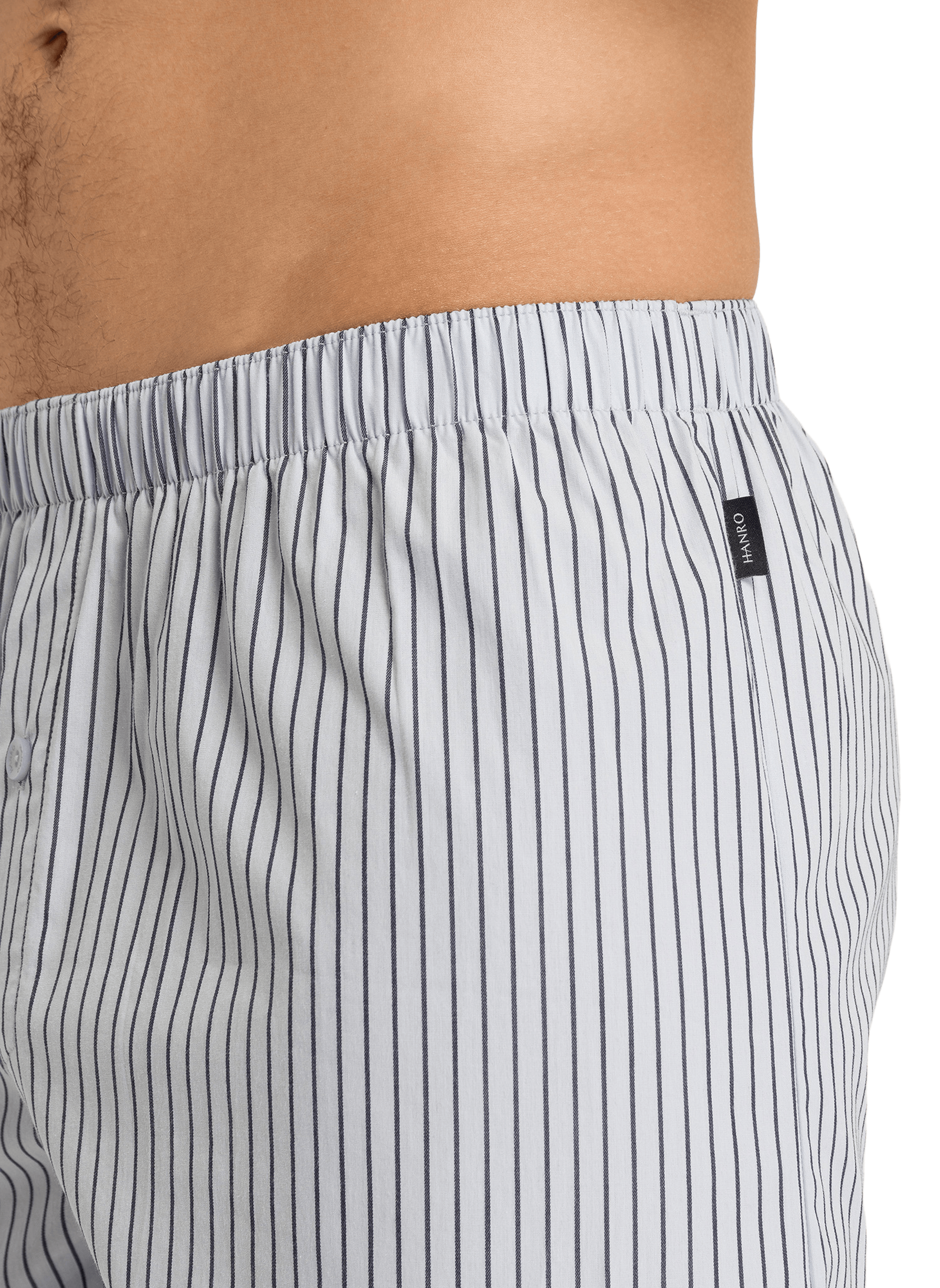 Cotton boxer shorts HANRO Blue