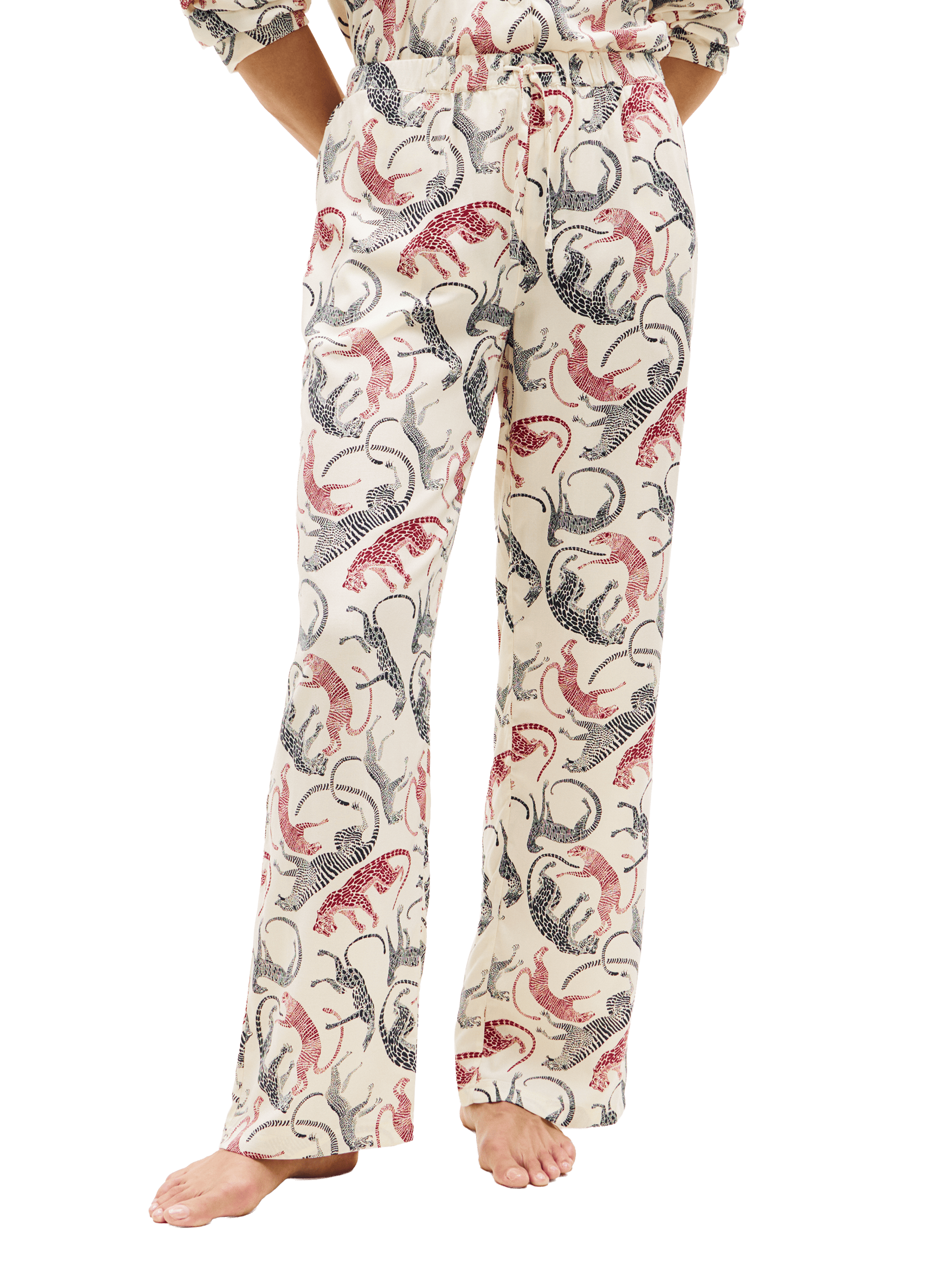 Pantalon de pyjama imprimé TOMMY HILFIGER Multicolore