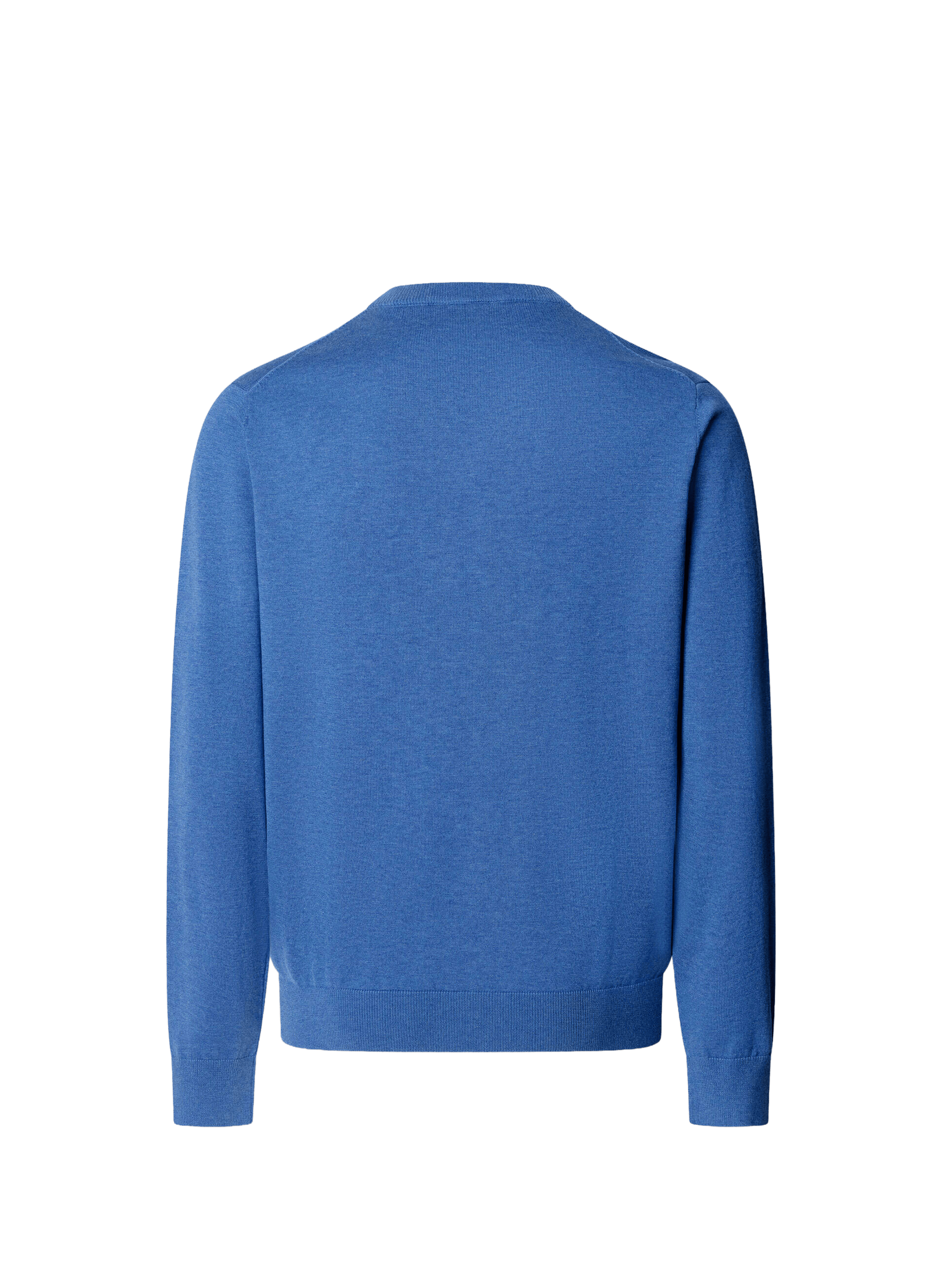 Cotton and linen jumper FACONNABLE Blue