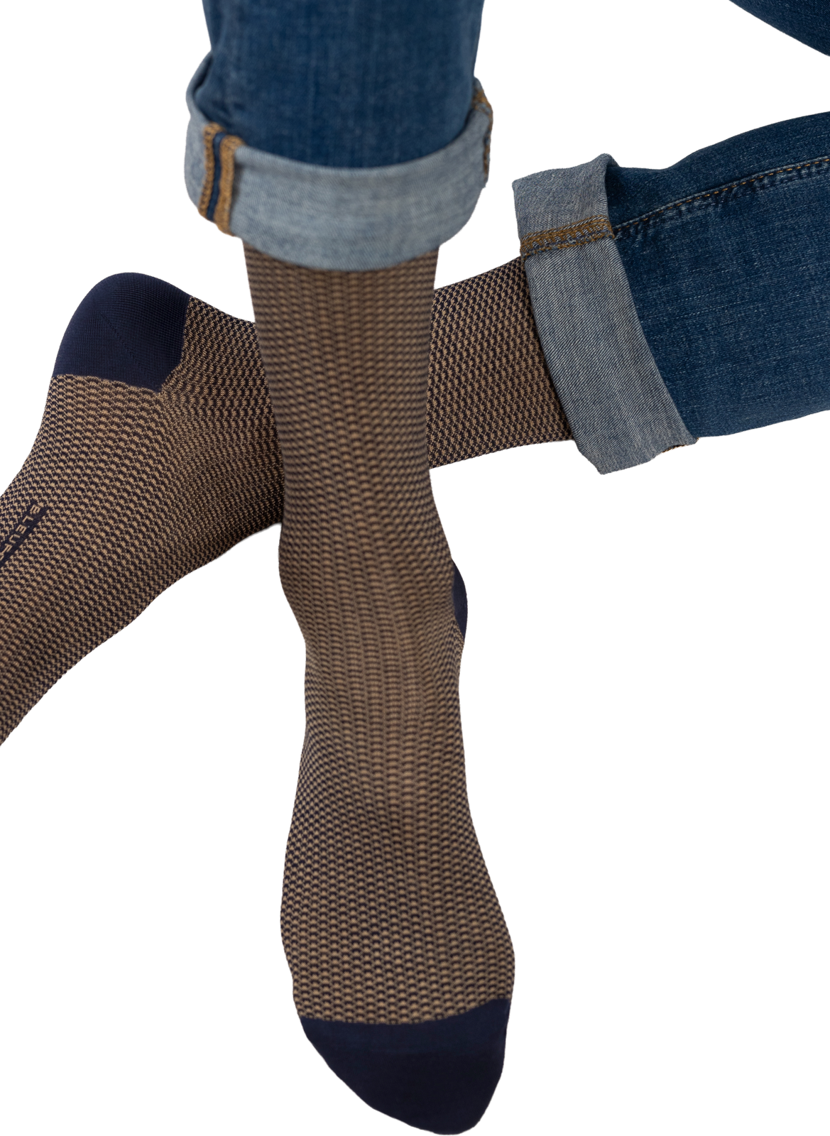 High socks Caviar BLEUFORÊT Blue