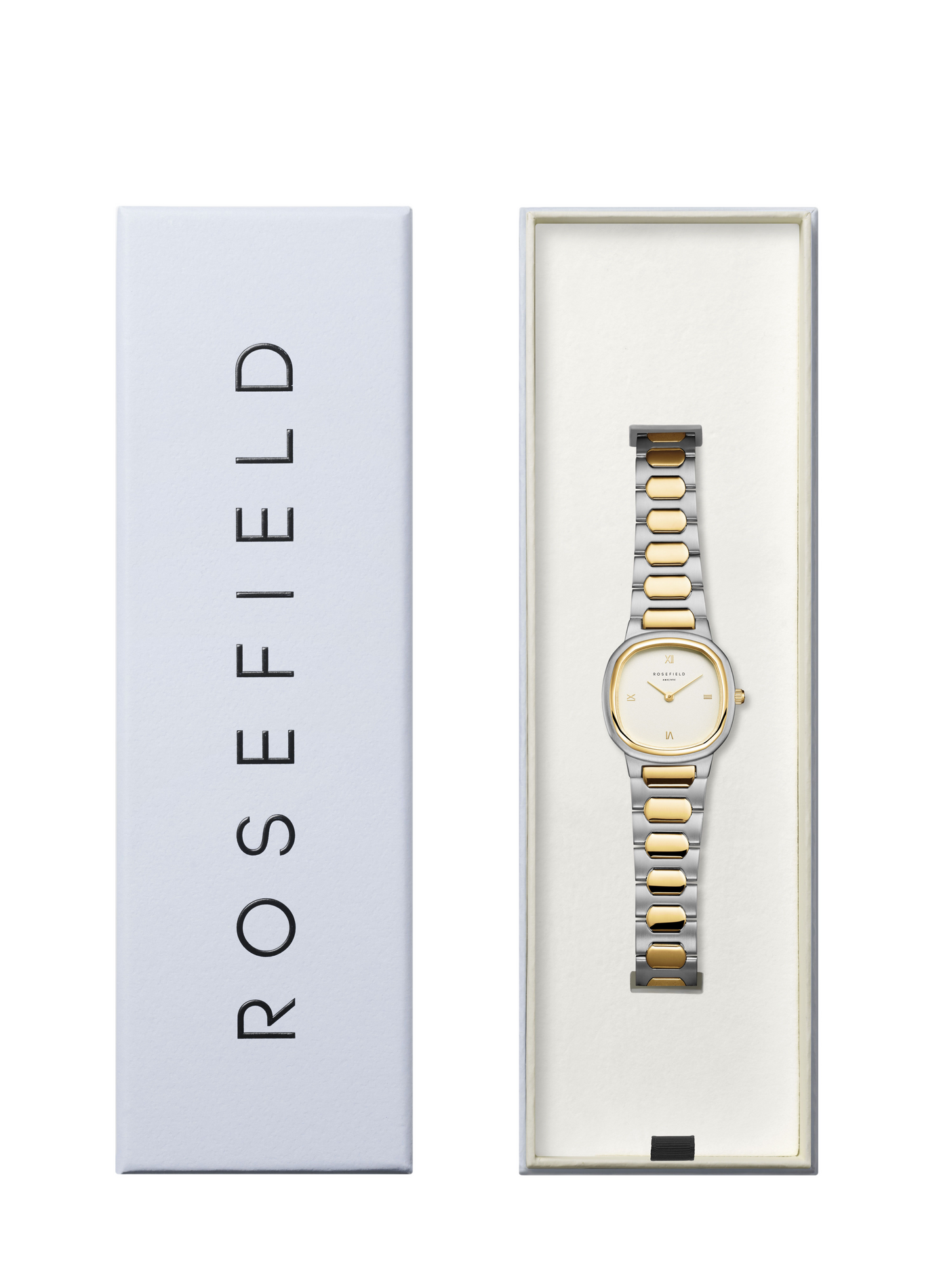 Montre analogique Gaia en acier inoxydable ROSEFIELD Beige