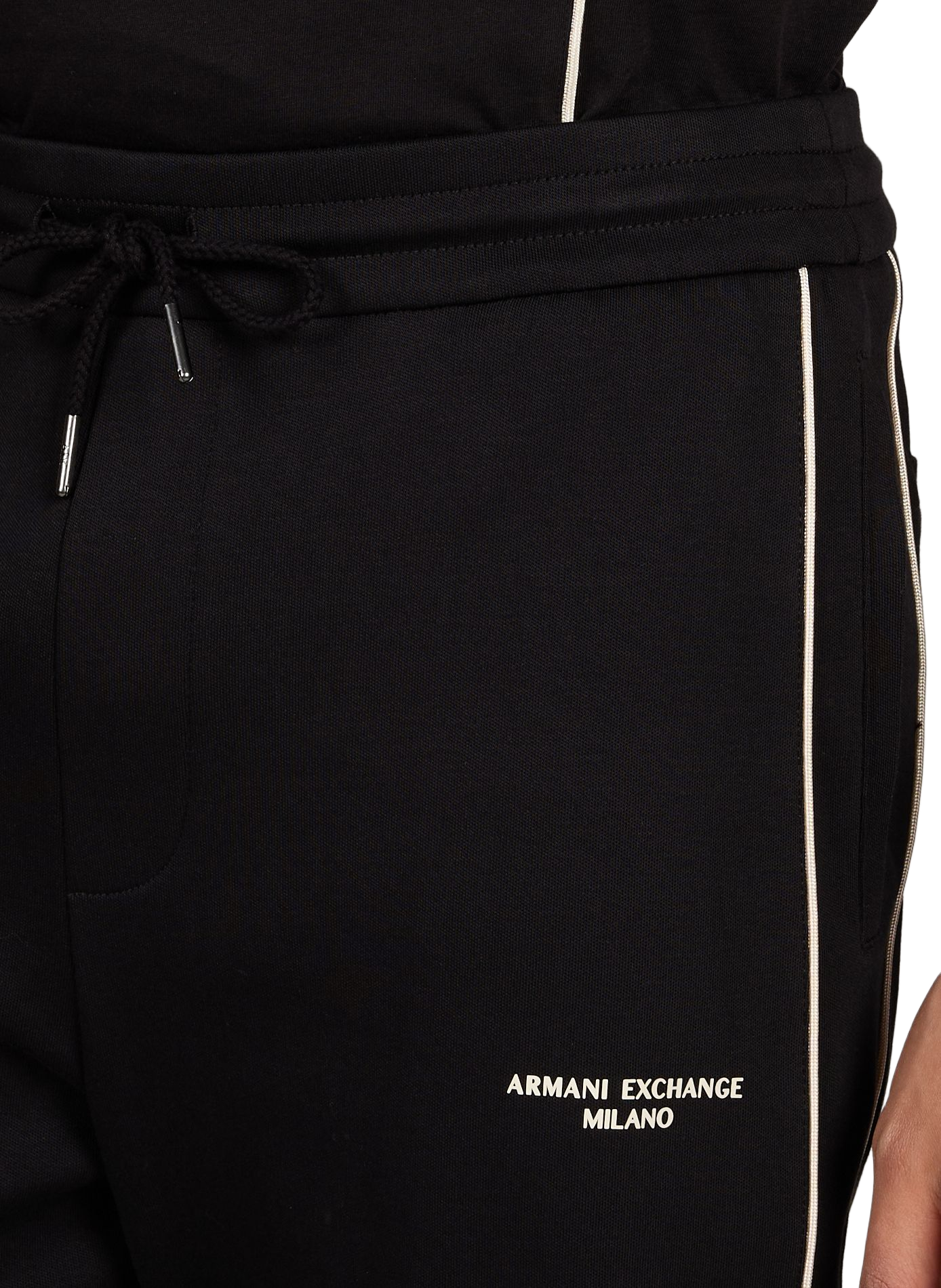 Cotton joggers ARMANI EXCHANGE Black