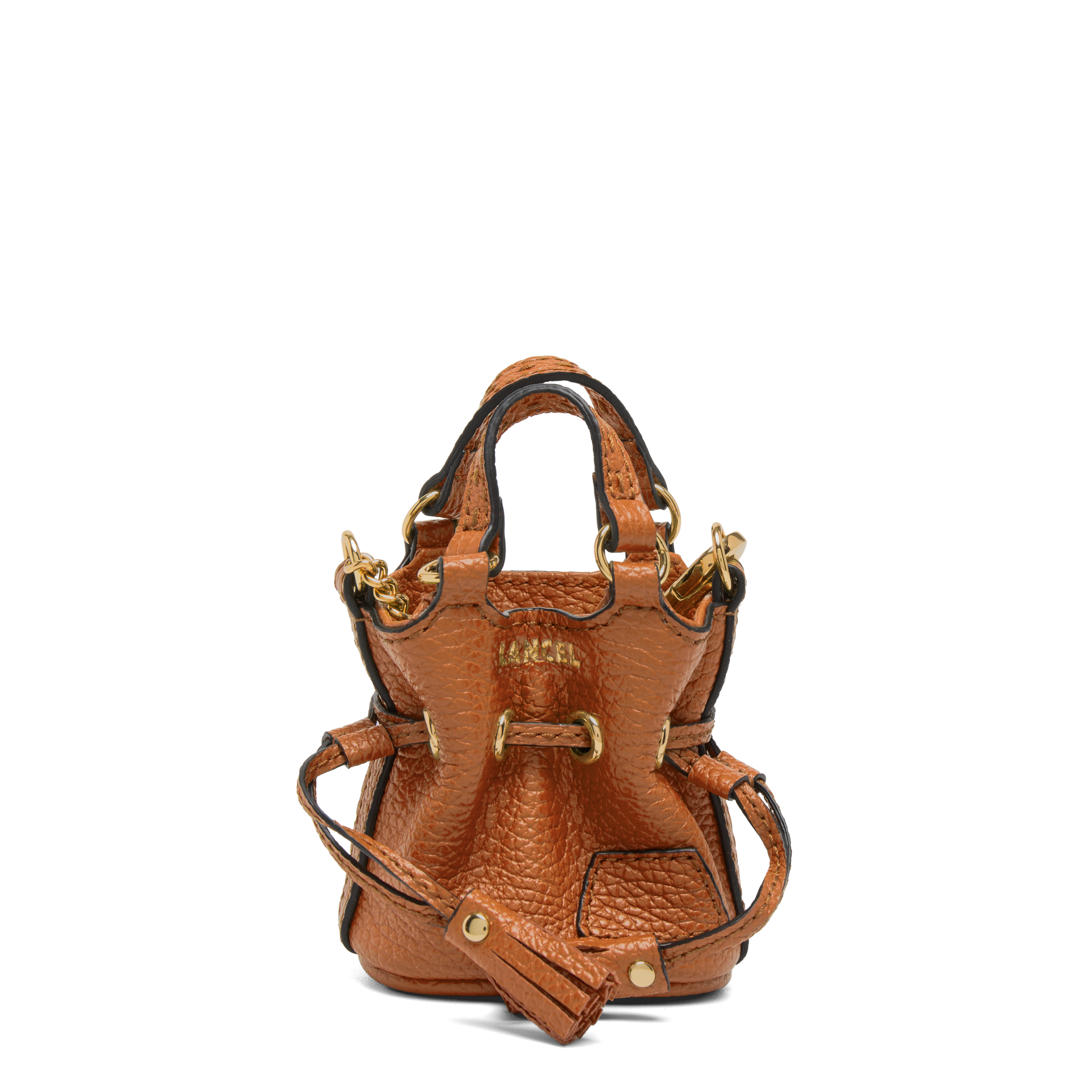 Accessoire voor tas capsulecollectie 150 jaar van runderleer LANCEL Bruin