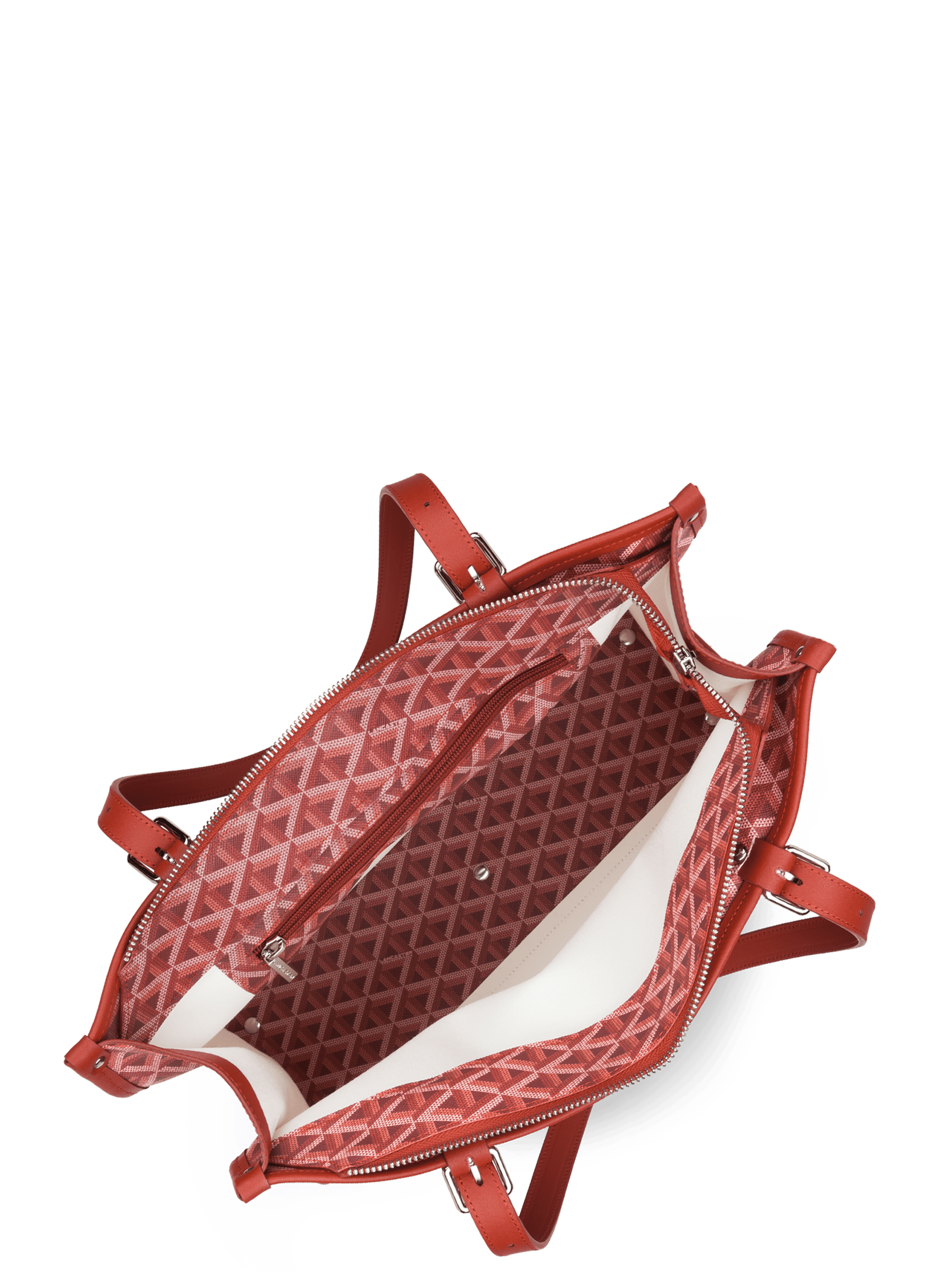 Sac cabas épaule - ikon LANCASTER Rouge