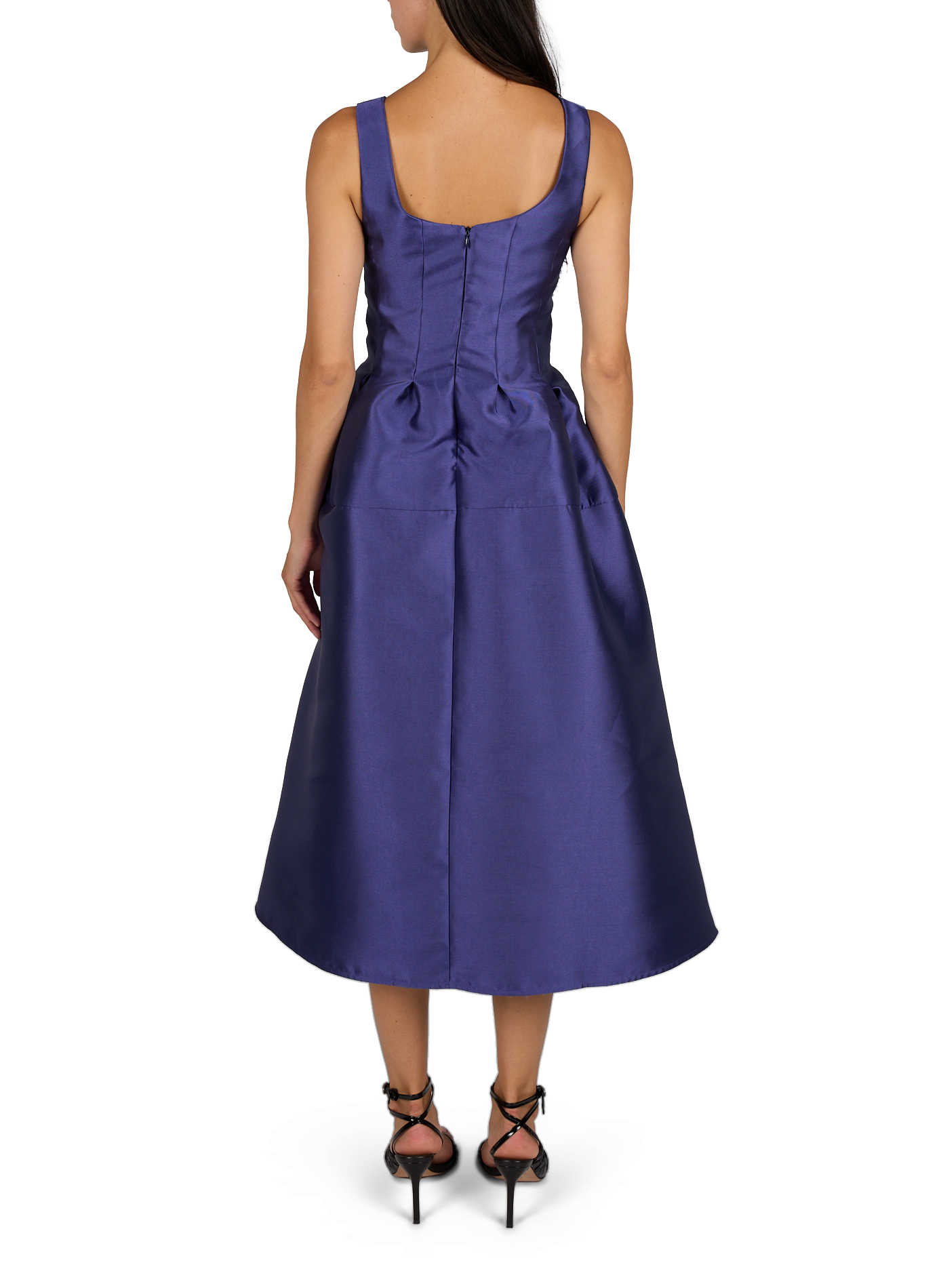 Robe longue évasée MARQUES ALMEIDA Bleu