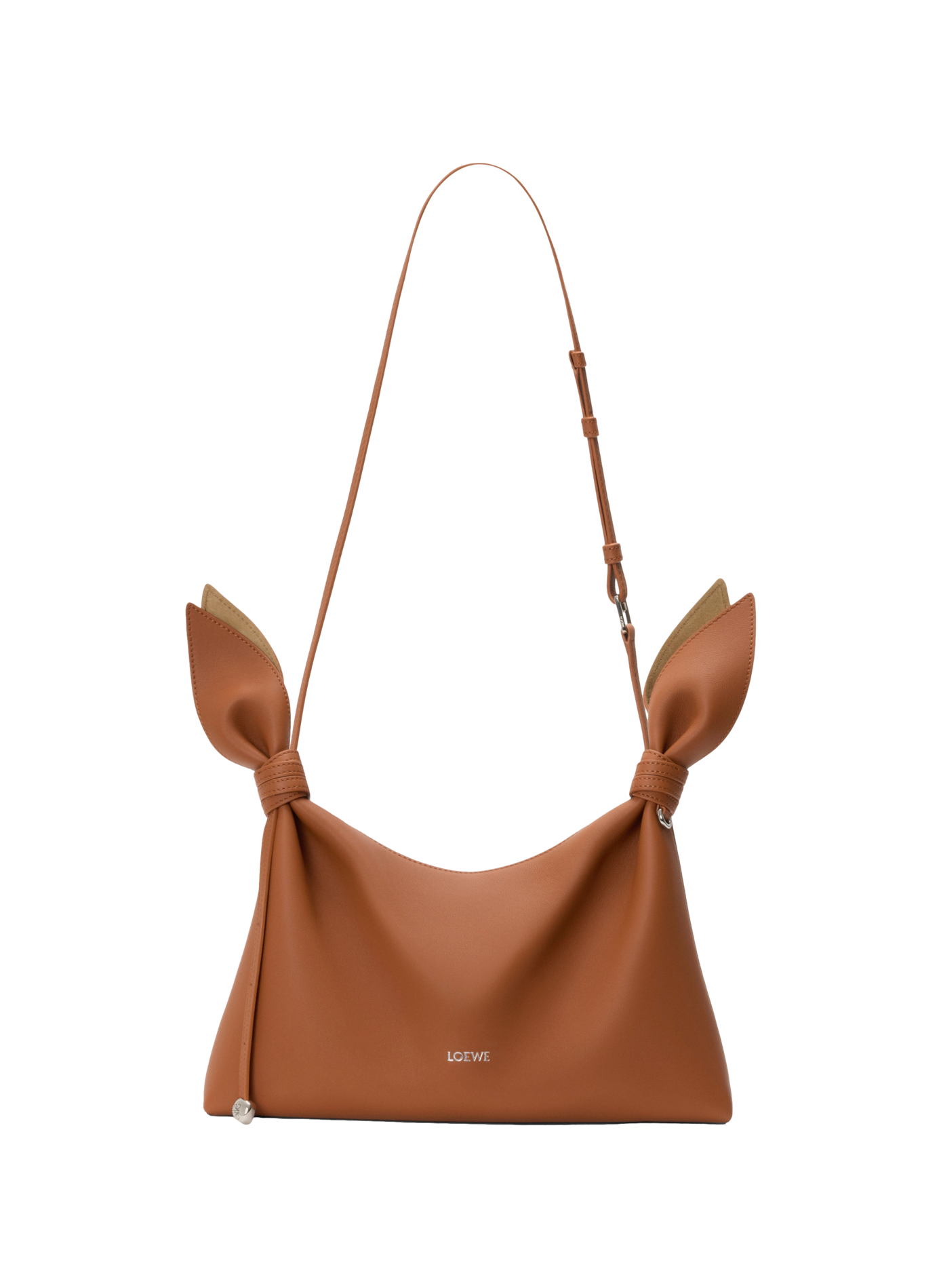 Medium Smooth Calf Leather Scarf Bag LOEWE Beige