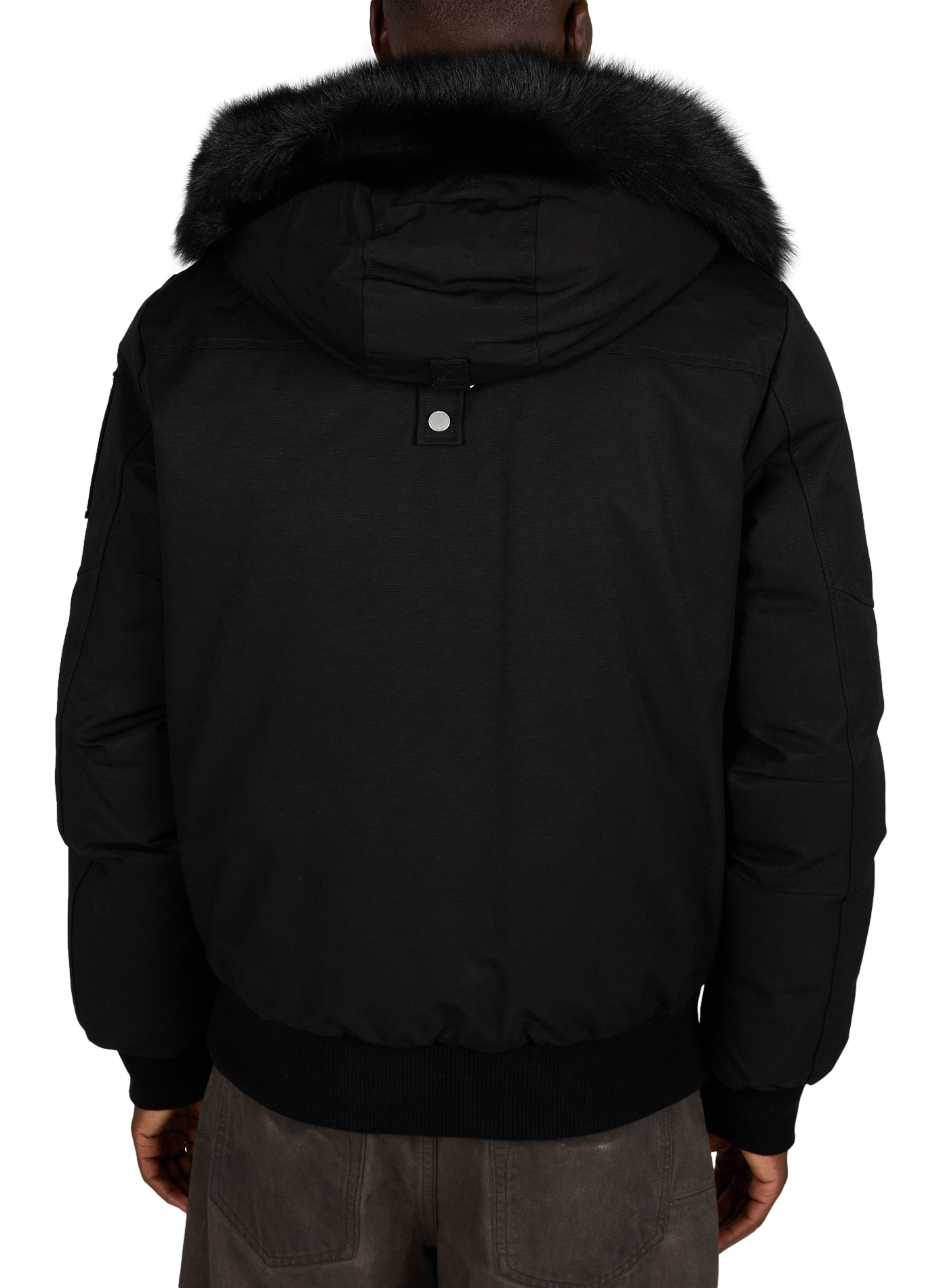Rechte parka met capuchon Original Ballistic MOOSE KNUCKLES Zwart