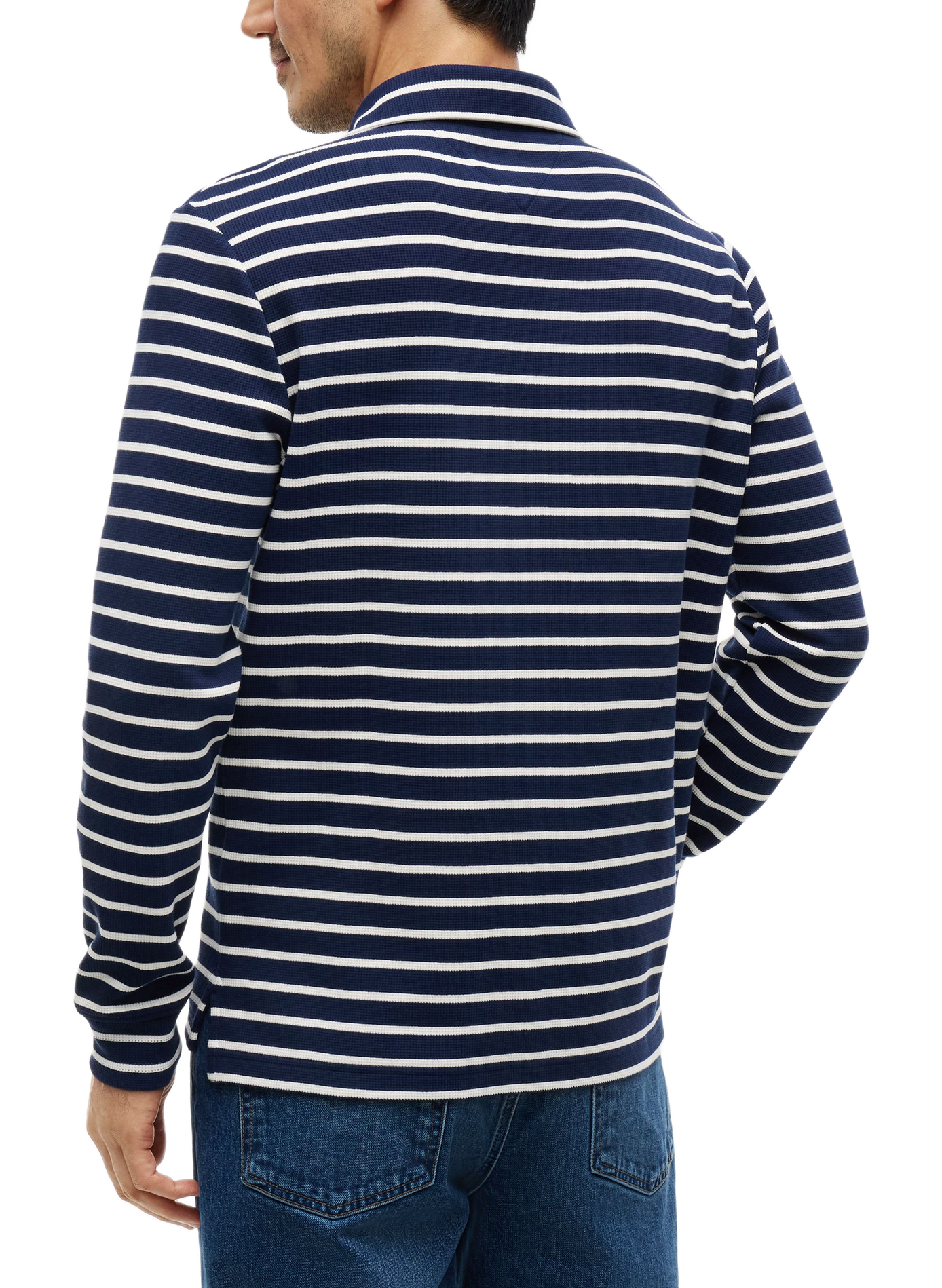 Polo manches longues rayé TOMMY HILFIGER Multicolore