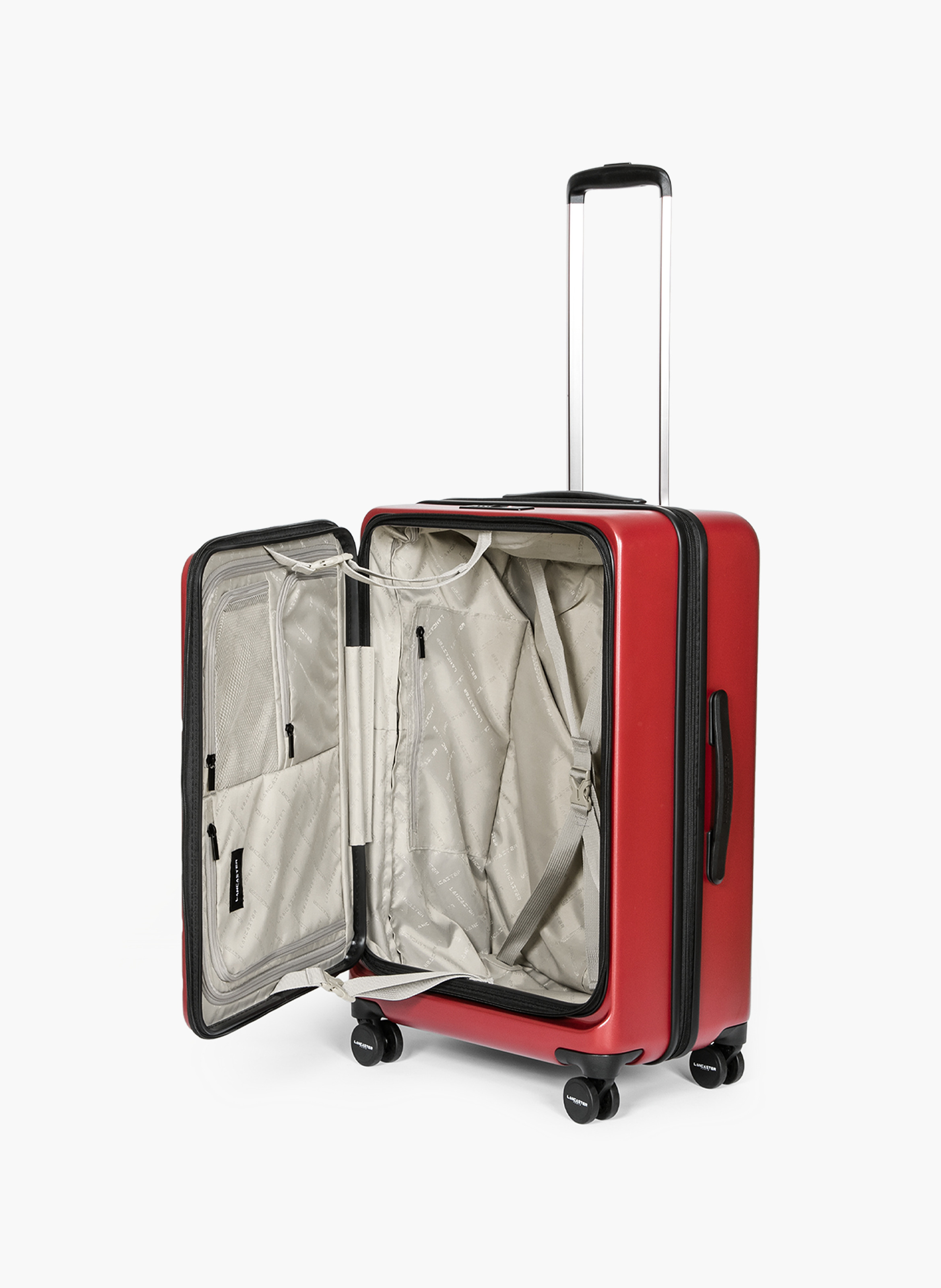 Valise cdg soute m - bagages LANCASTER Rouge