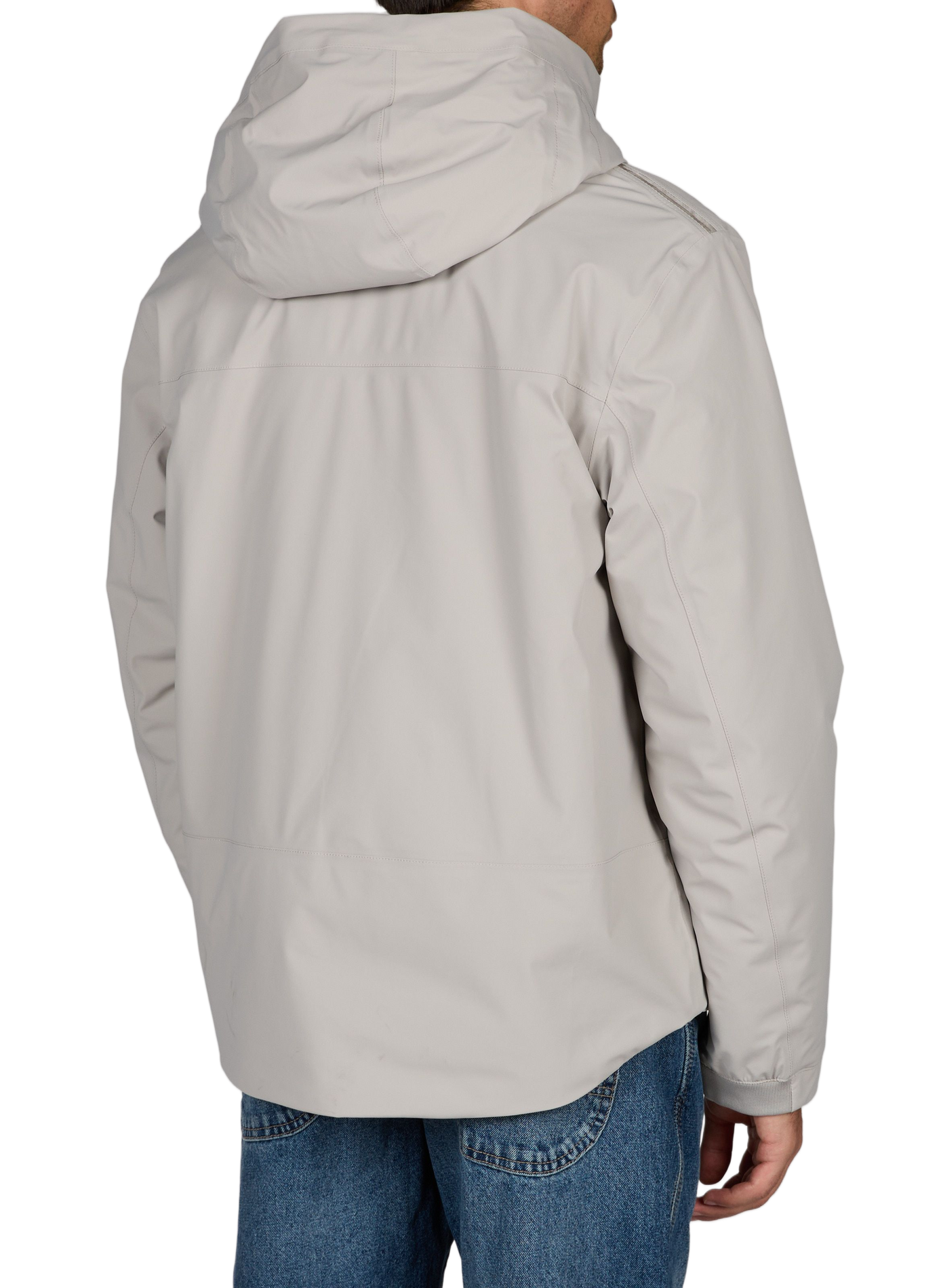 Loose-fitting high-neck Nivek jacket PARAJUMPERS Grey
