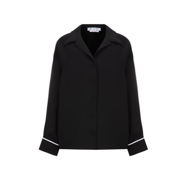 Chemise de pyjama à logo imprimé