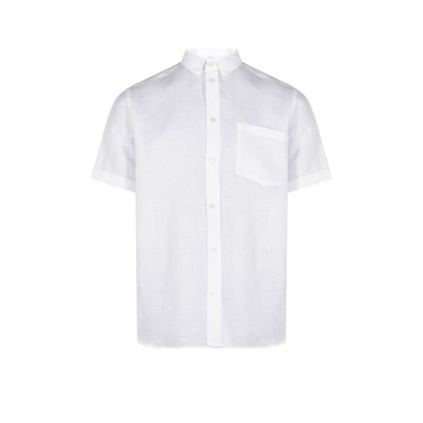 Chemise manches courtes en lin