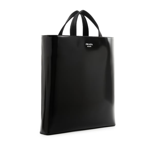 Sac shopping en cuir avec gourde
