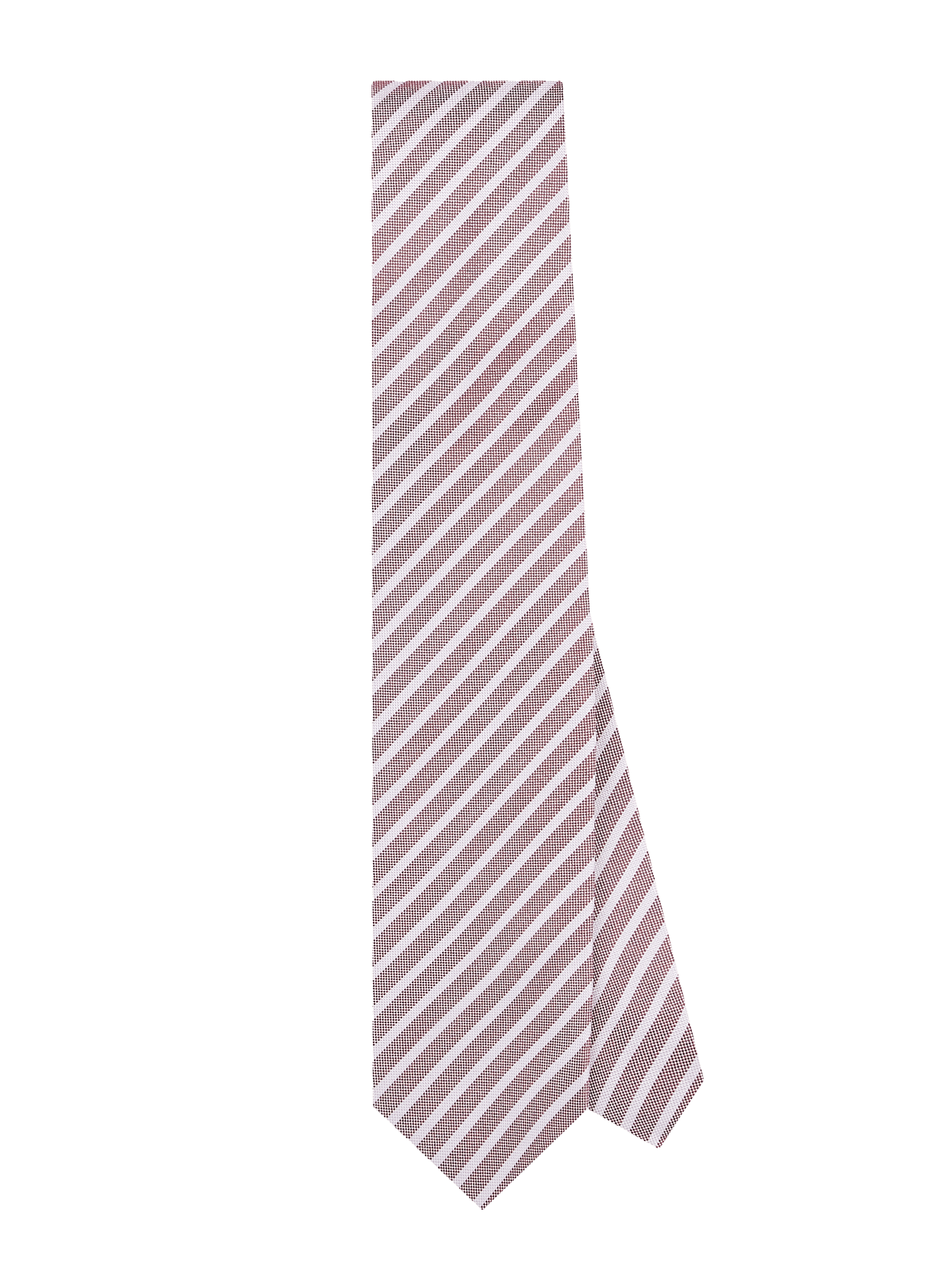 Striped silk tie TOMMY HILFIGER Red