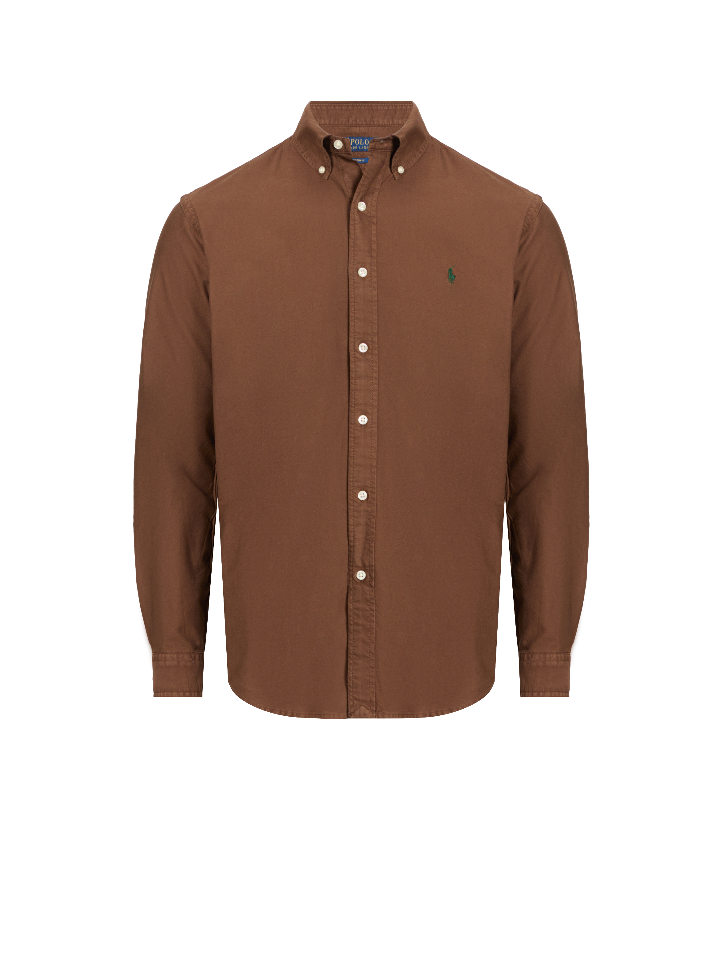 POLO RALPH LAUREN Bleached denim Shirt Brown