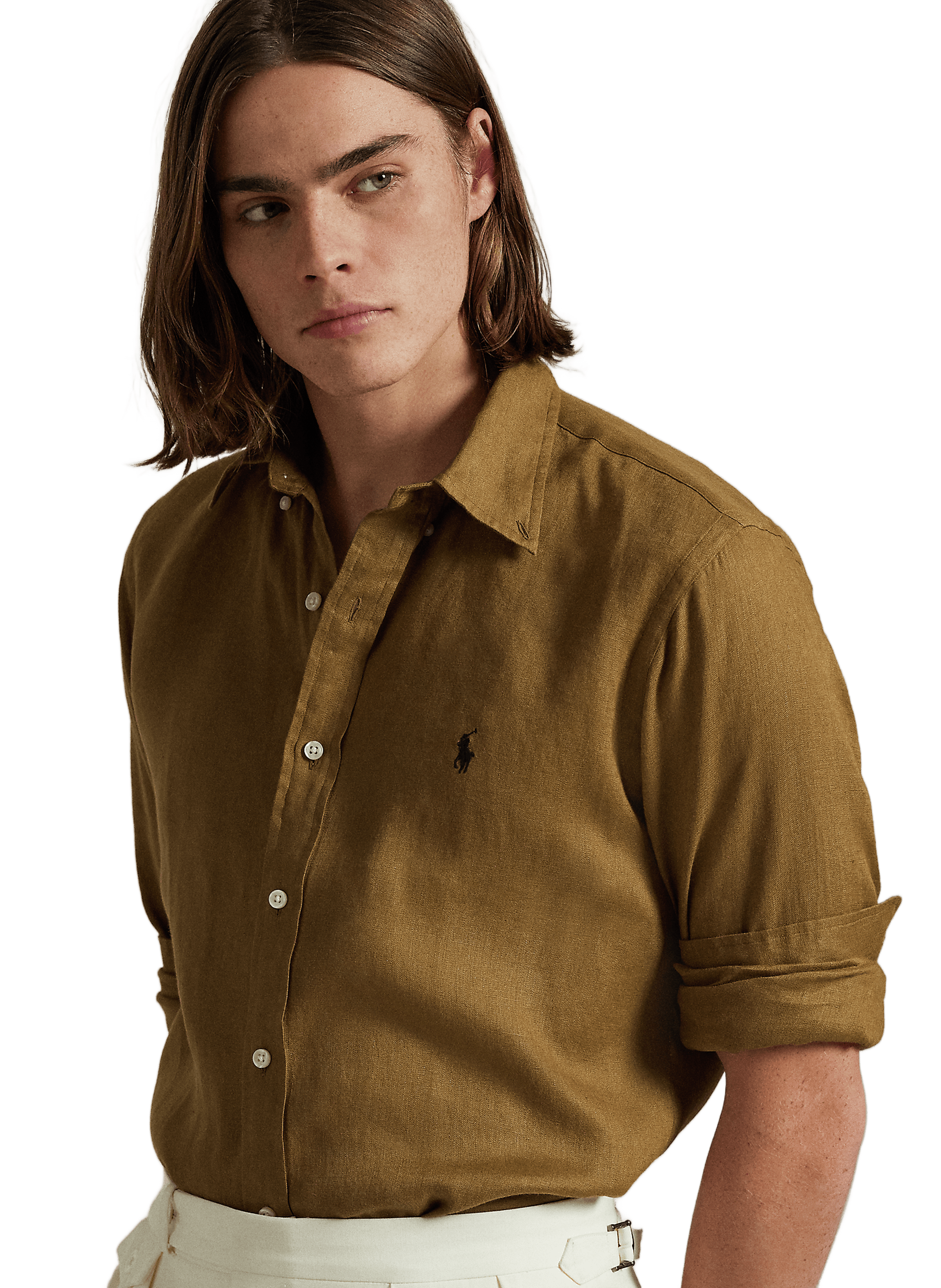 Linen shirt POLO RALPH LAUREN Beige