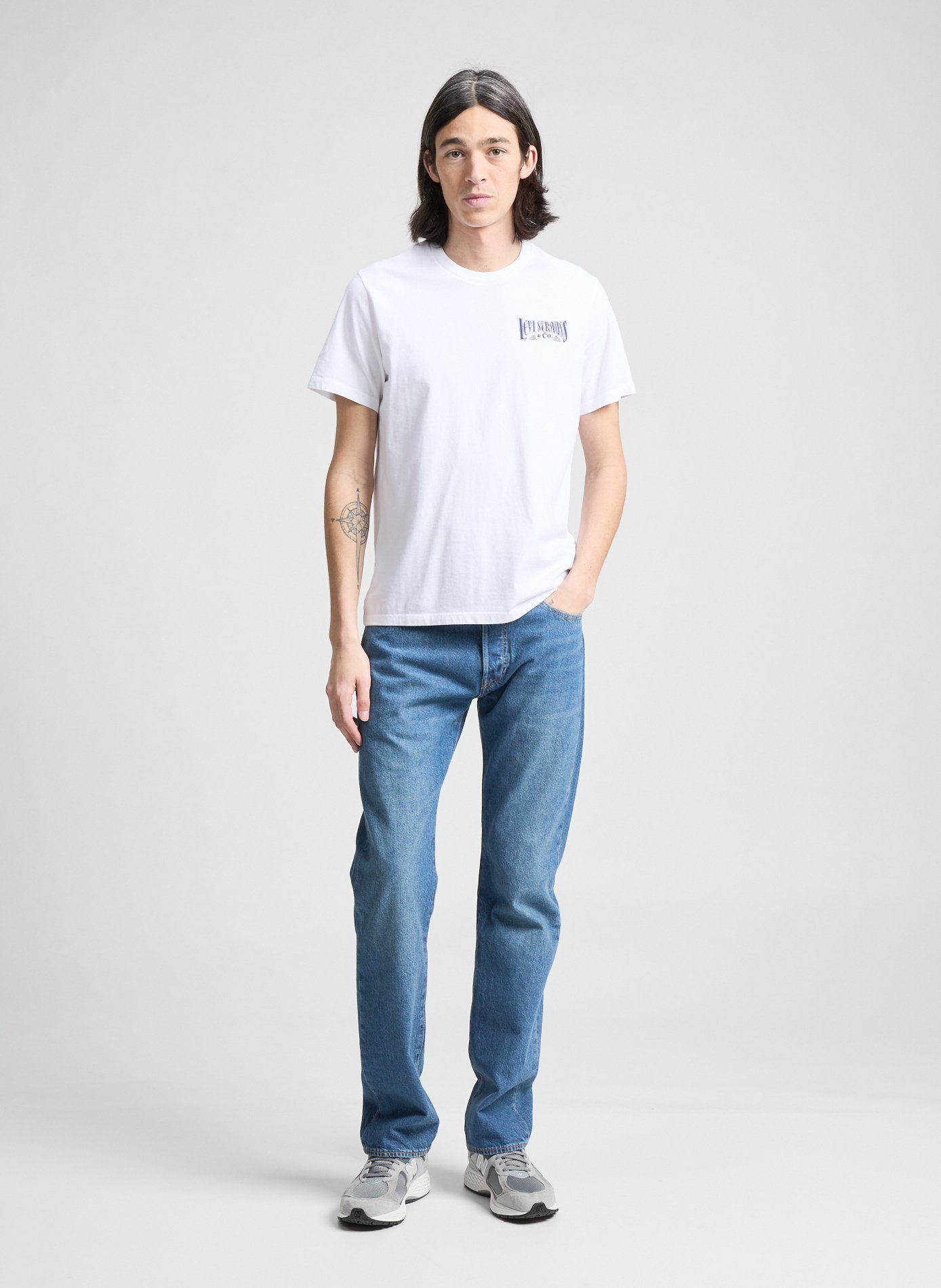 Cotton T-shirt LEVI'S White