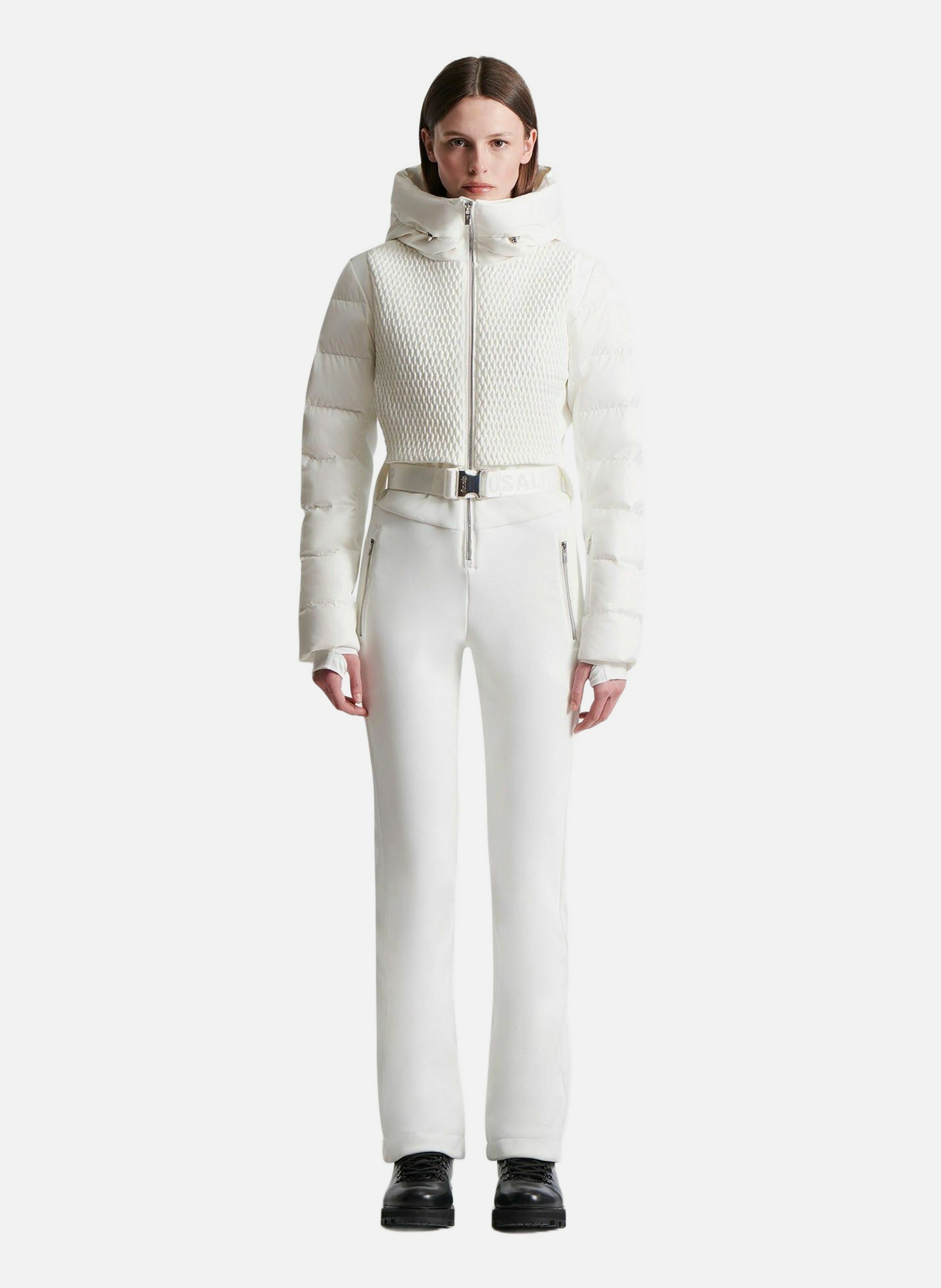 Combinaison de ski marie col montant coupe regular  Neige