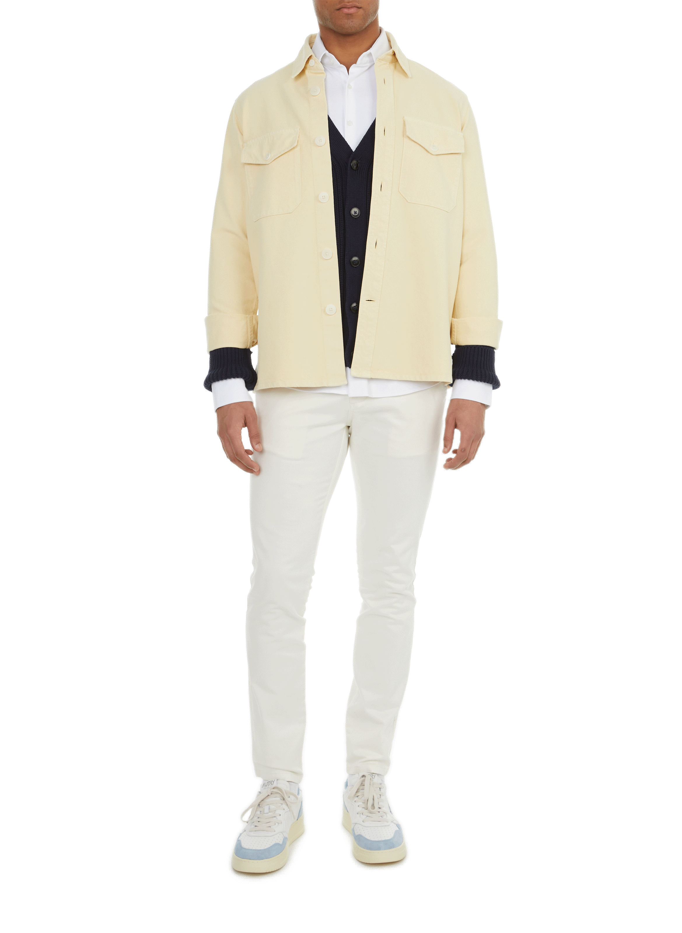 Chemise droite  EDITIONS 102 Jaune