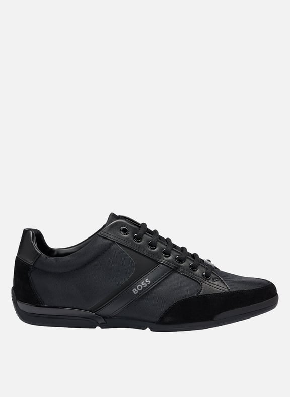 Baskets basses en cuir Noir by BOSS BOSS Baskets basses en cuir Noir