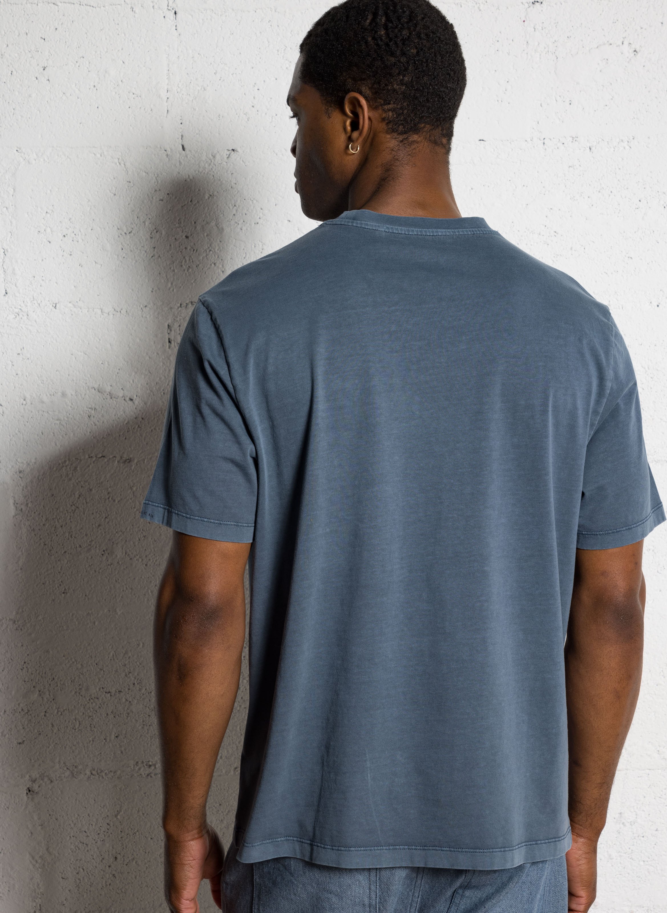 Tee-shirt col rond manches courtes IKKS Bleu