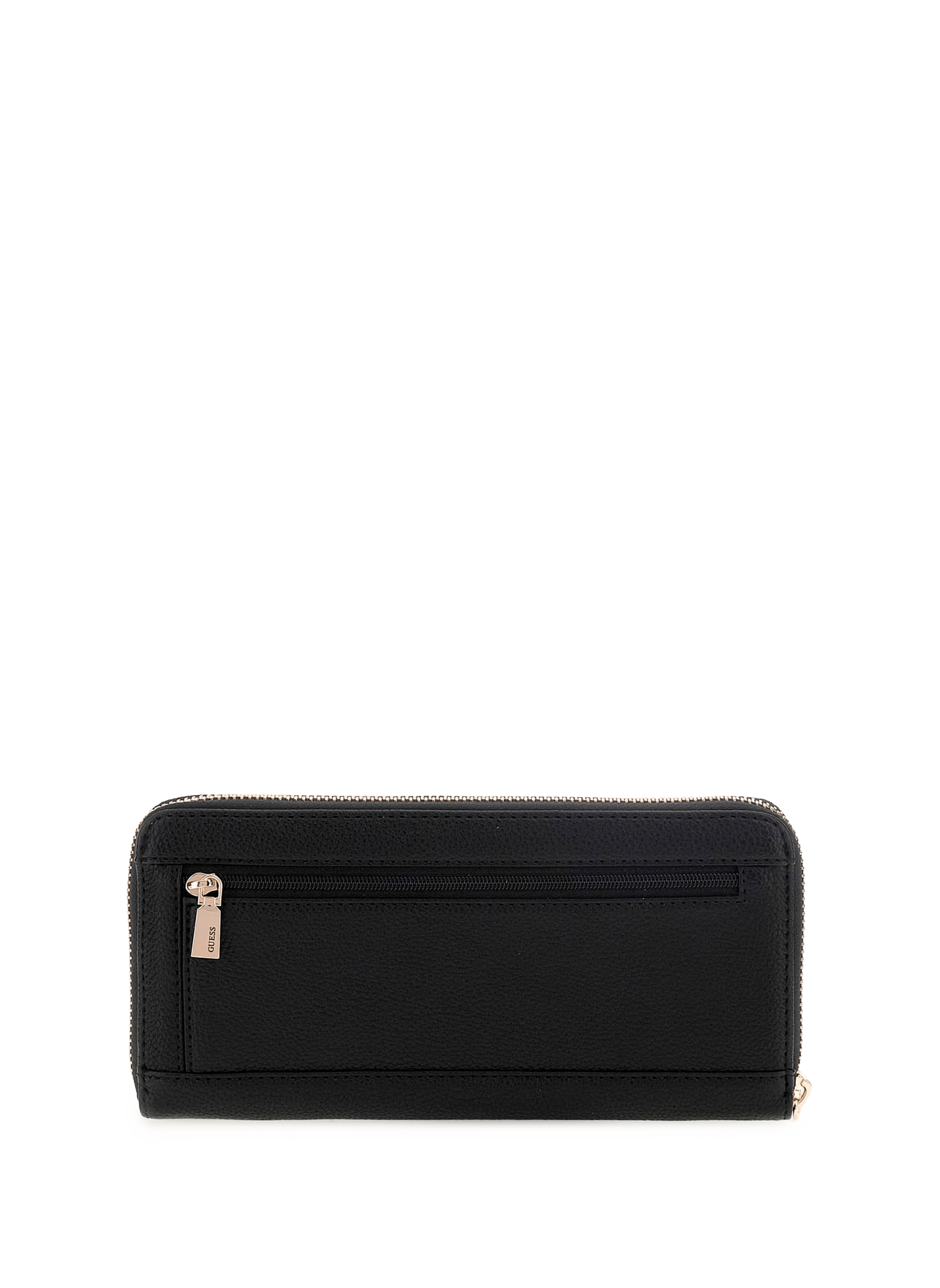 Portefeuille à logo GUESS Noir